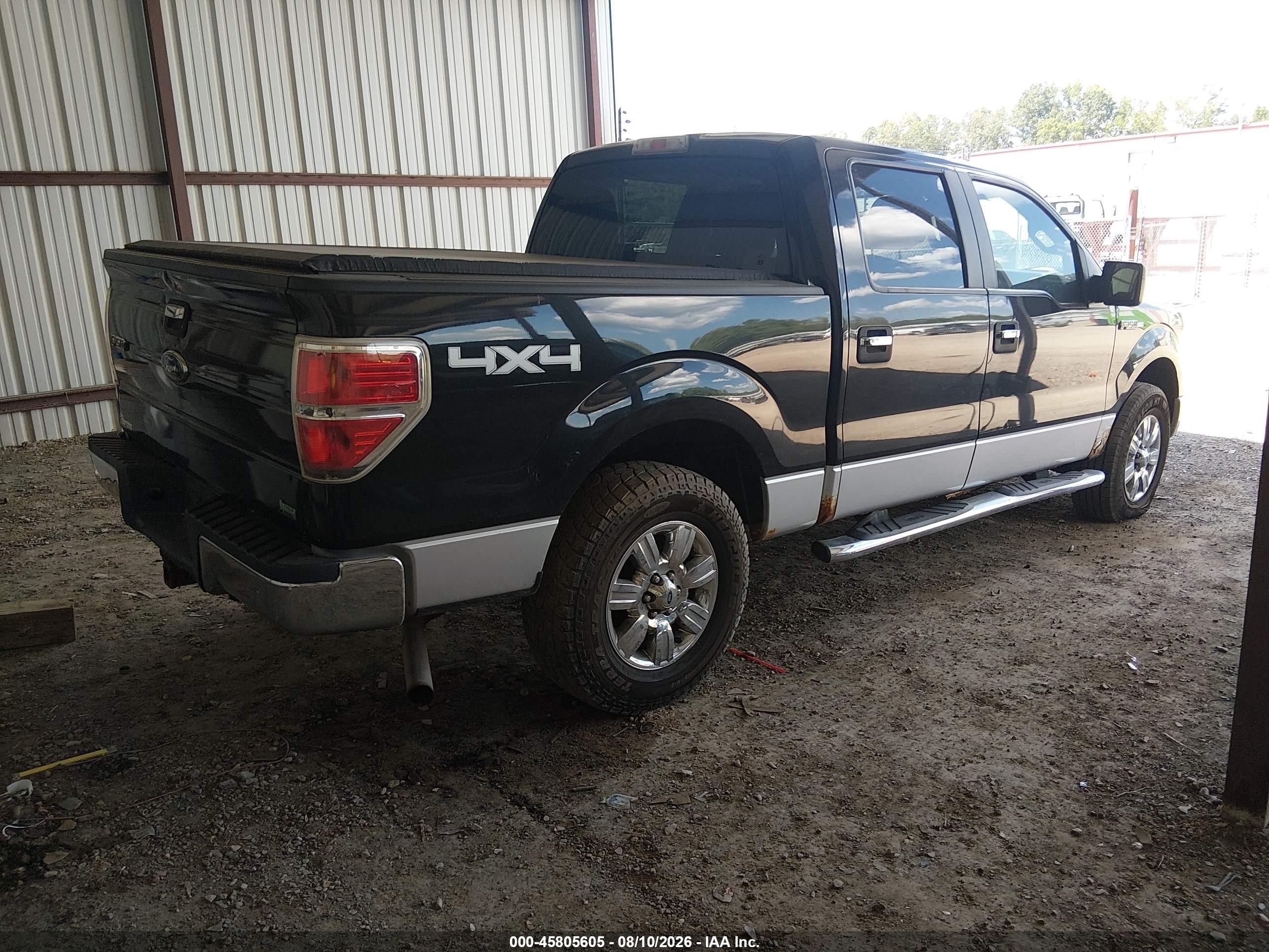 2010 Ford F-150 Fx4/harley-davidson/king Ranch/lariat/platinum/xl/xlt Black vin: 1FTFW1EV3AFD16722