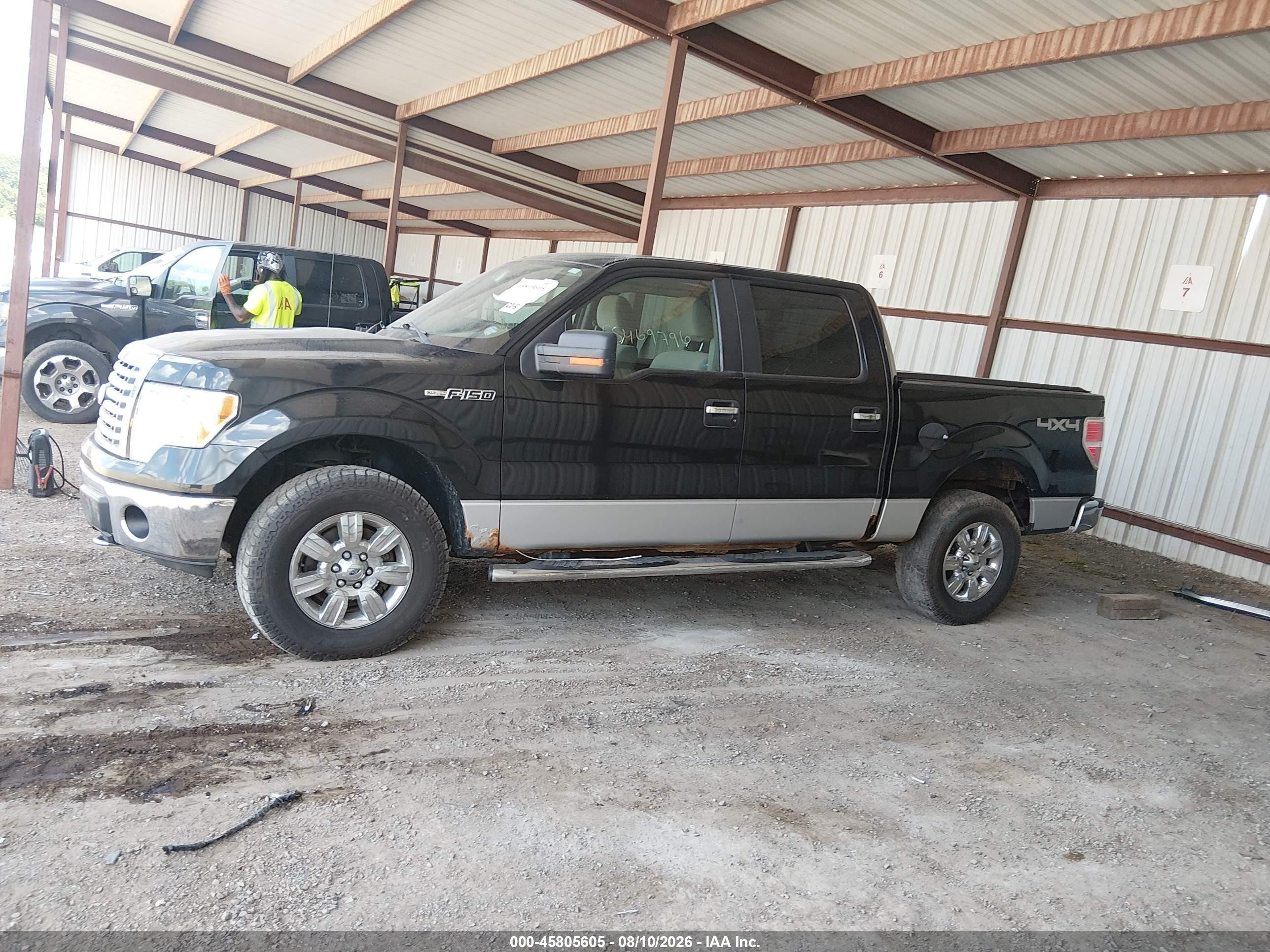 2010 Ford F-150 Fx4/harley-davidson/king Ranch/lariat/platinum/xl/xlt Black vin: 1FTFW1EV3AFD16722