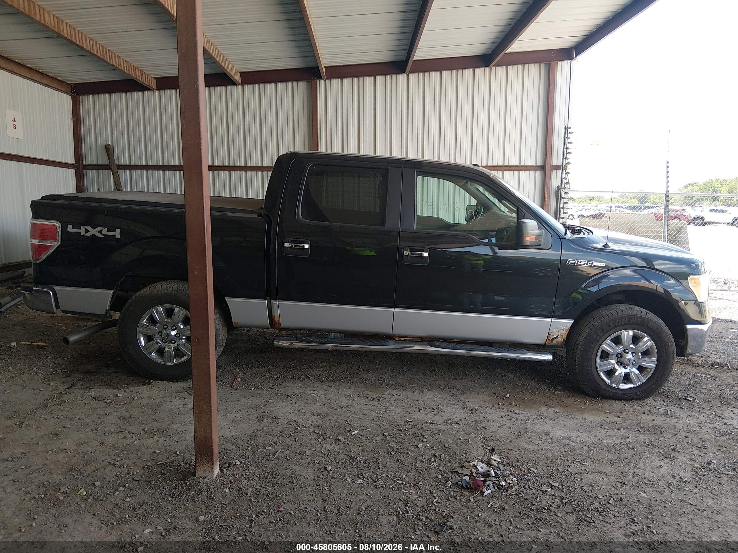 2010 Ford F-150 Fx4/harley-davidson/king Ranch/lariat/platinum/xl/xlt Black vin: 1FTFW1EV3AFD16722