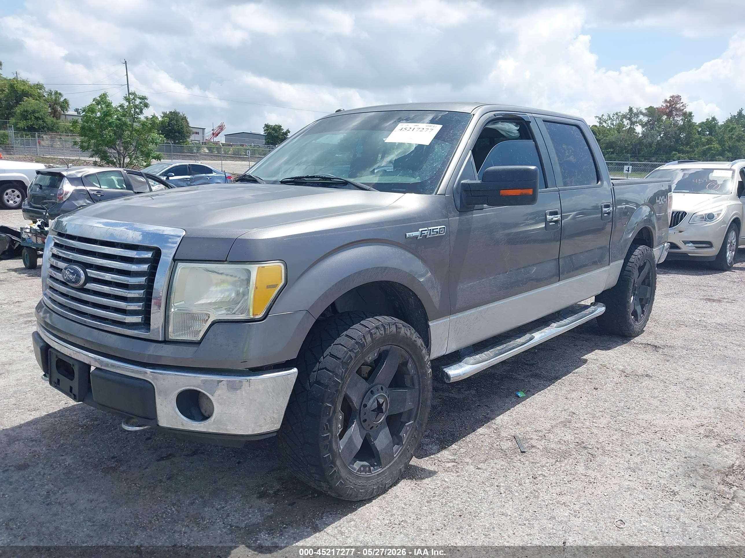 2010 Ford F-150 Fx4/harley-davidson/king Ranch/lariat/platinum/xl/xlt Gray vin: 1FTFW1EV3AFD23976