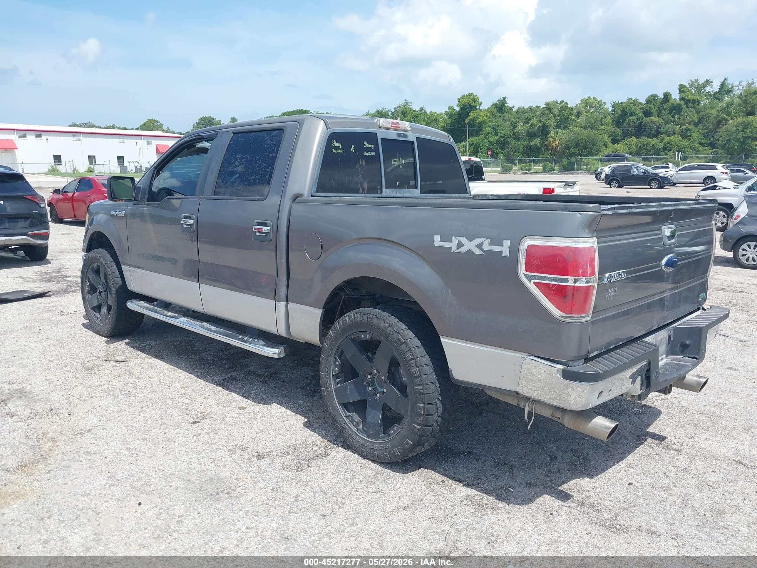 2010 Ford F-150 Fx4/harley-davidson/king Ranch/lariat/platinum/xl/xlt Gray vin: 1FTFW1EV3AFD23976
