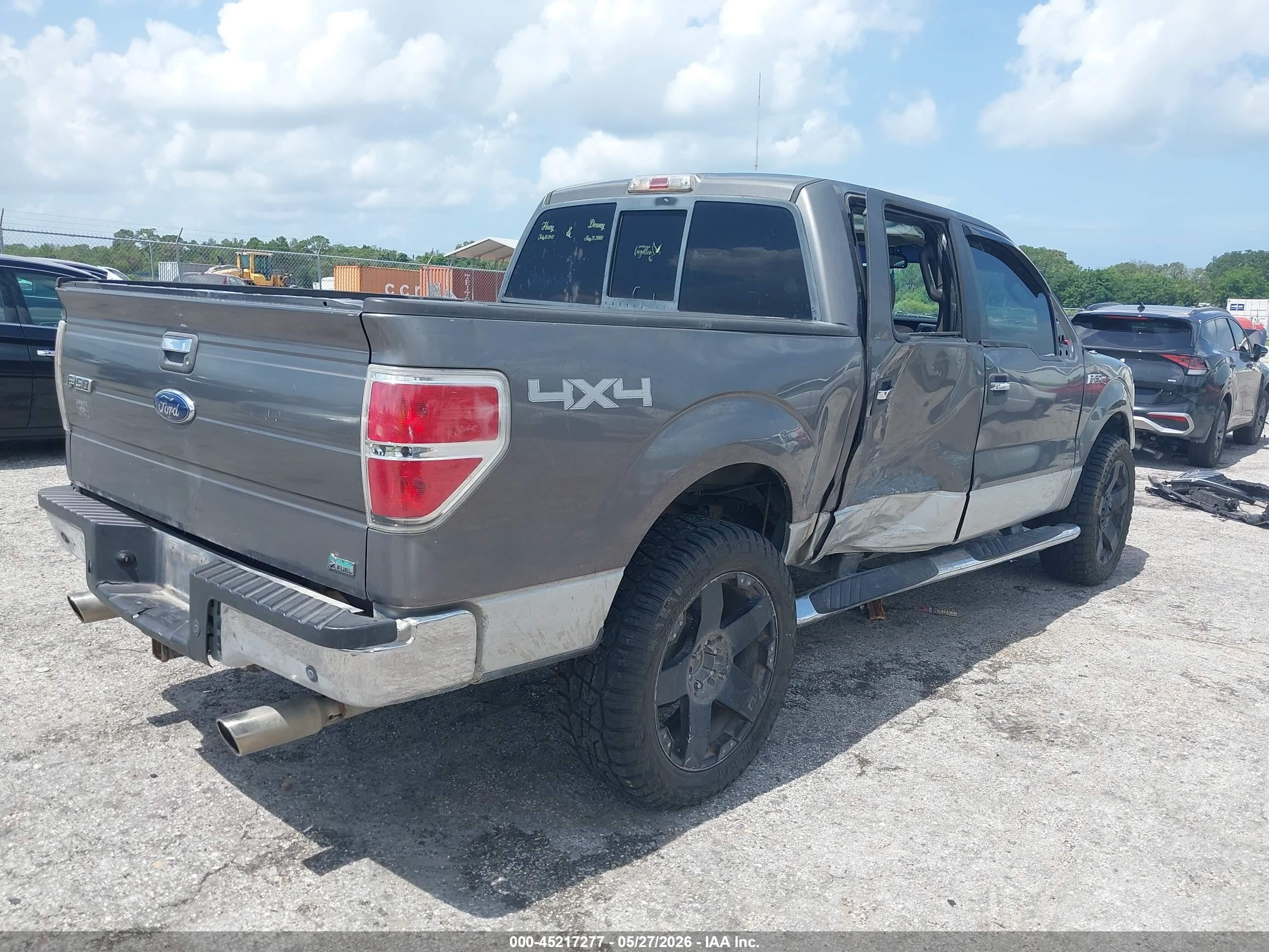 2010 Ford F-150 Fx4/harley-davidson/king Ranch/lariat/platinum/xl/xlt Gray vin: 1FTFW1EV3AFD23976
