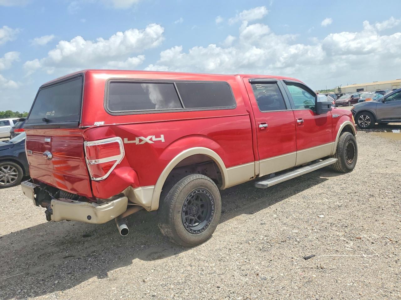 2010 Ford F150 Supercrew Red vin: 1FTFW1EV3AFD43256