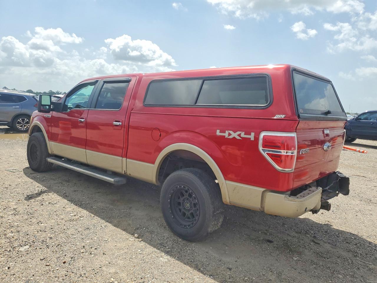 2010 Ford F150 Supercrew Red vin: 1FTFW1EV3AFD43256