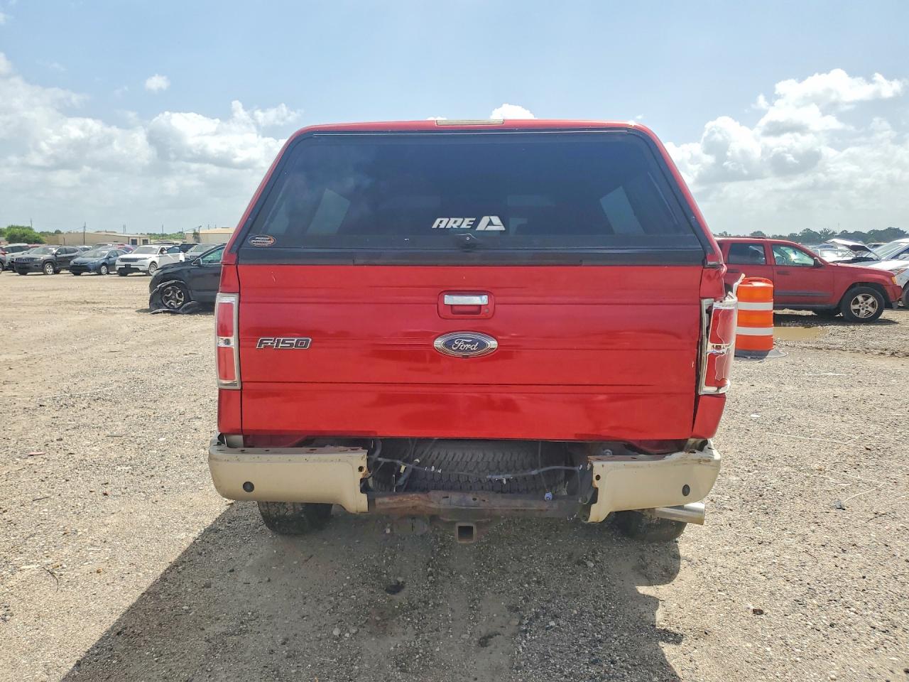 2010 Ford F150 Supercrew Red vin: 1FTFW1EV3AFD43256