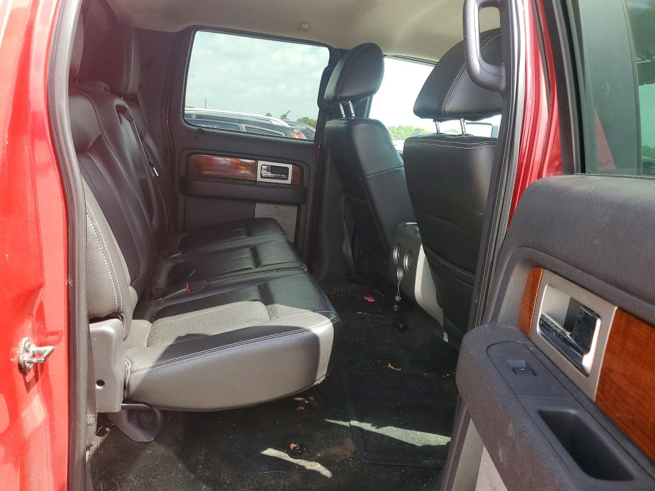 2010 Ford F150 Supercrew Red vin: 1FTFW1EV3AFD43256