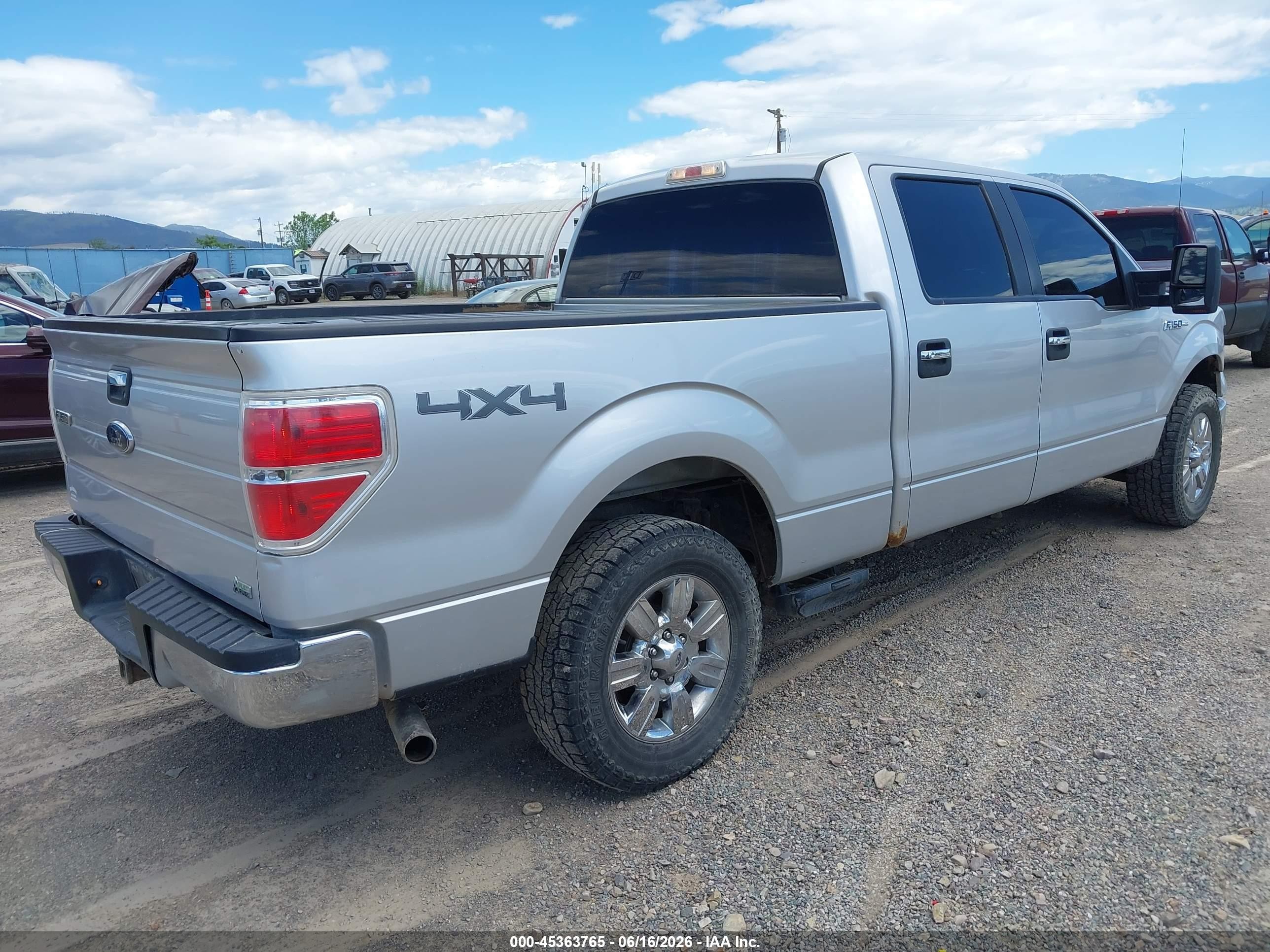 2010 Ford F-150 Fx4/harley-davidson/king Ranch/lariat/platinum/xl/xlt Silver vin: 1FTFW1EV3AFD43533