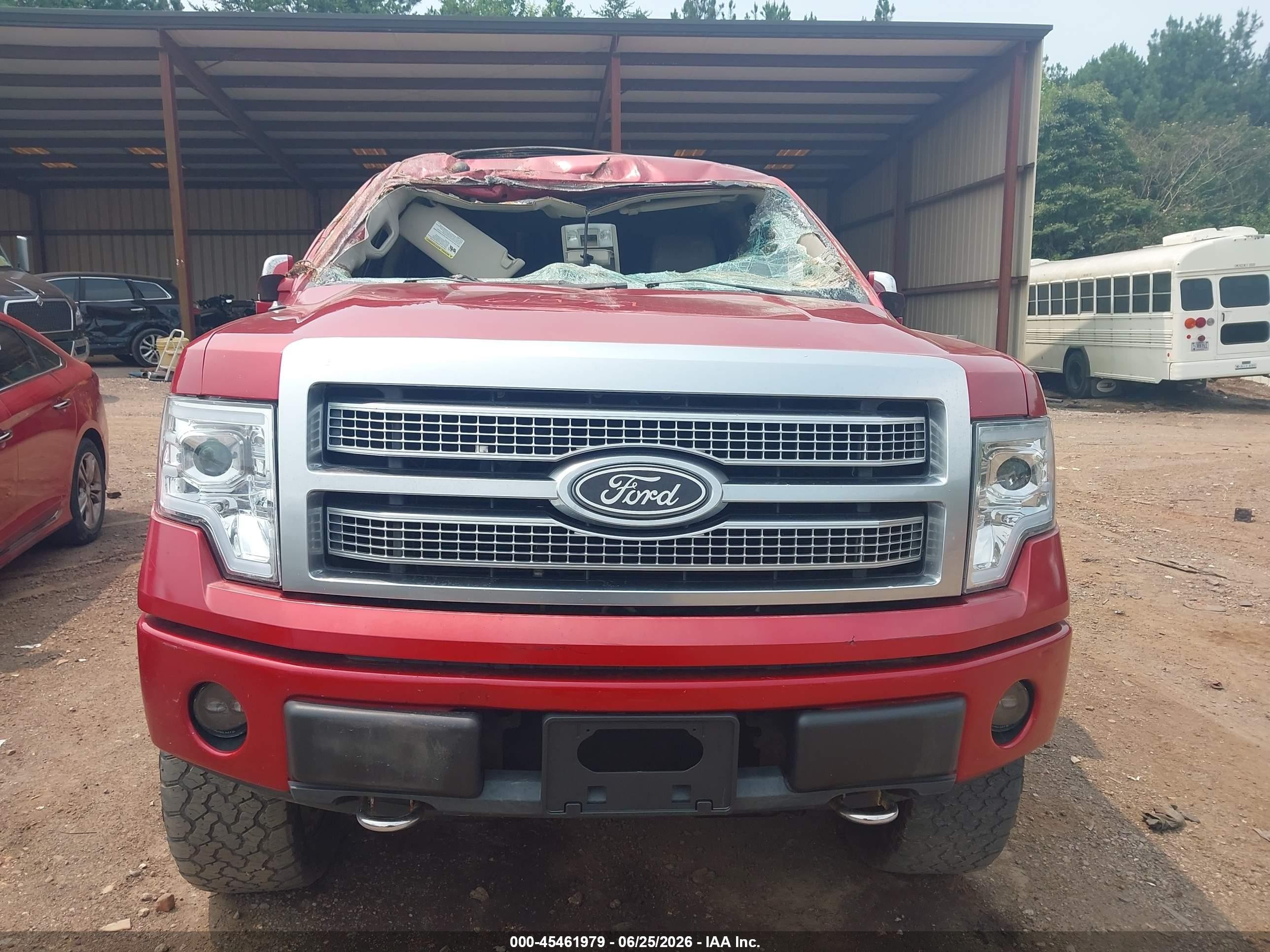 2010 Ford F-150 Fx4/harley-davidson/king Ranch/lariat/platinum/xl/xlt Red vin: 1FTFW1EV3AFD50868