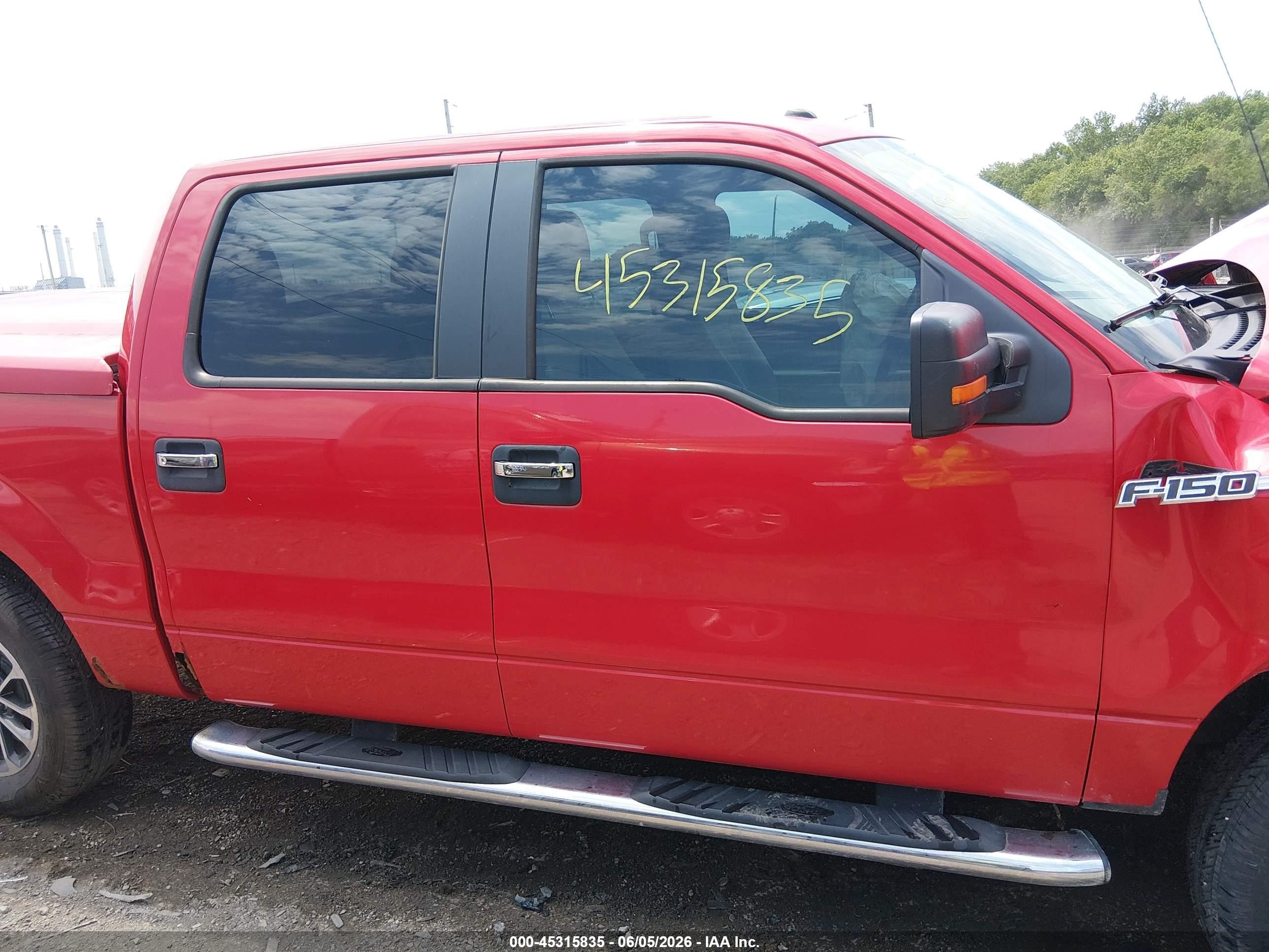 2010 Ford F-150 Fx4/harley-davidson/king Ranch/lariat/platinum/xl/xlt Красный vin: 1FTFW1EV3AFD76063