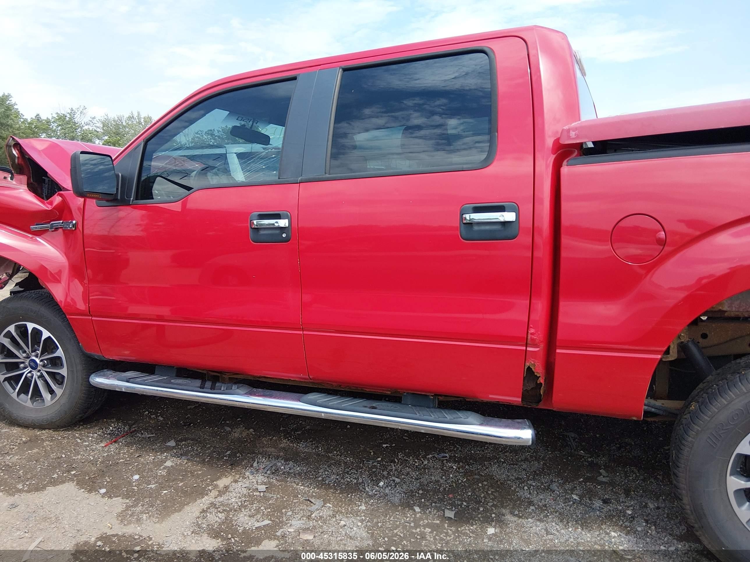 2010 Ford F-150 Fx4/harley-davidson/king Ranch/lariat/platinum/xl/xlt Красный vin: 1FTFW1EV3AFD76063