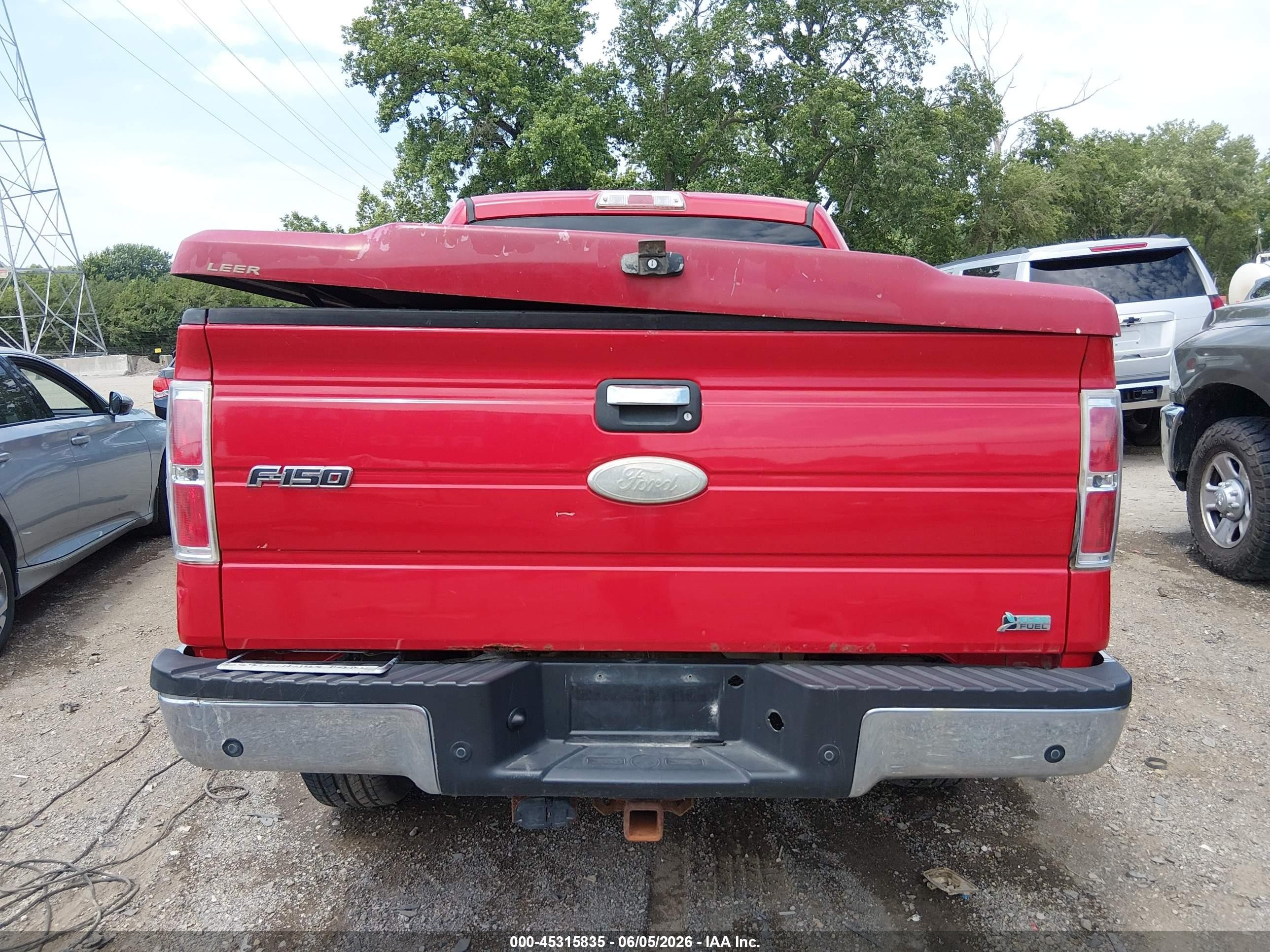 2010 Ford F-150 Fx4/harley-davidson/king Ranch/lariat/platinum/xl/xlt Красный vin: 1FTFW1EV3AFD76063