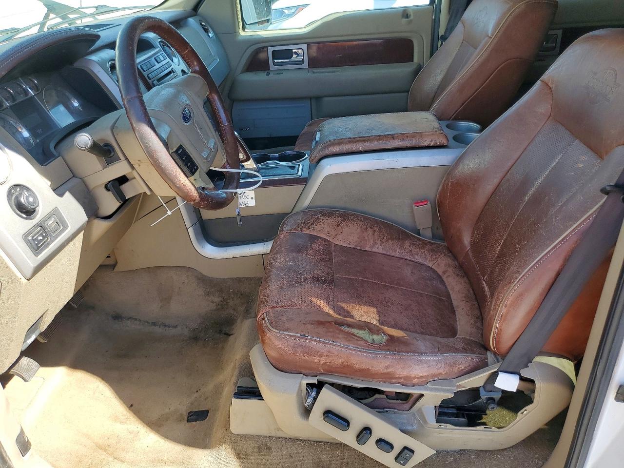 2010 Ford F150 Supercrew White vin: 1FTFW1EV3AKB86173