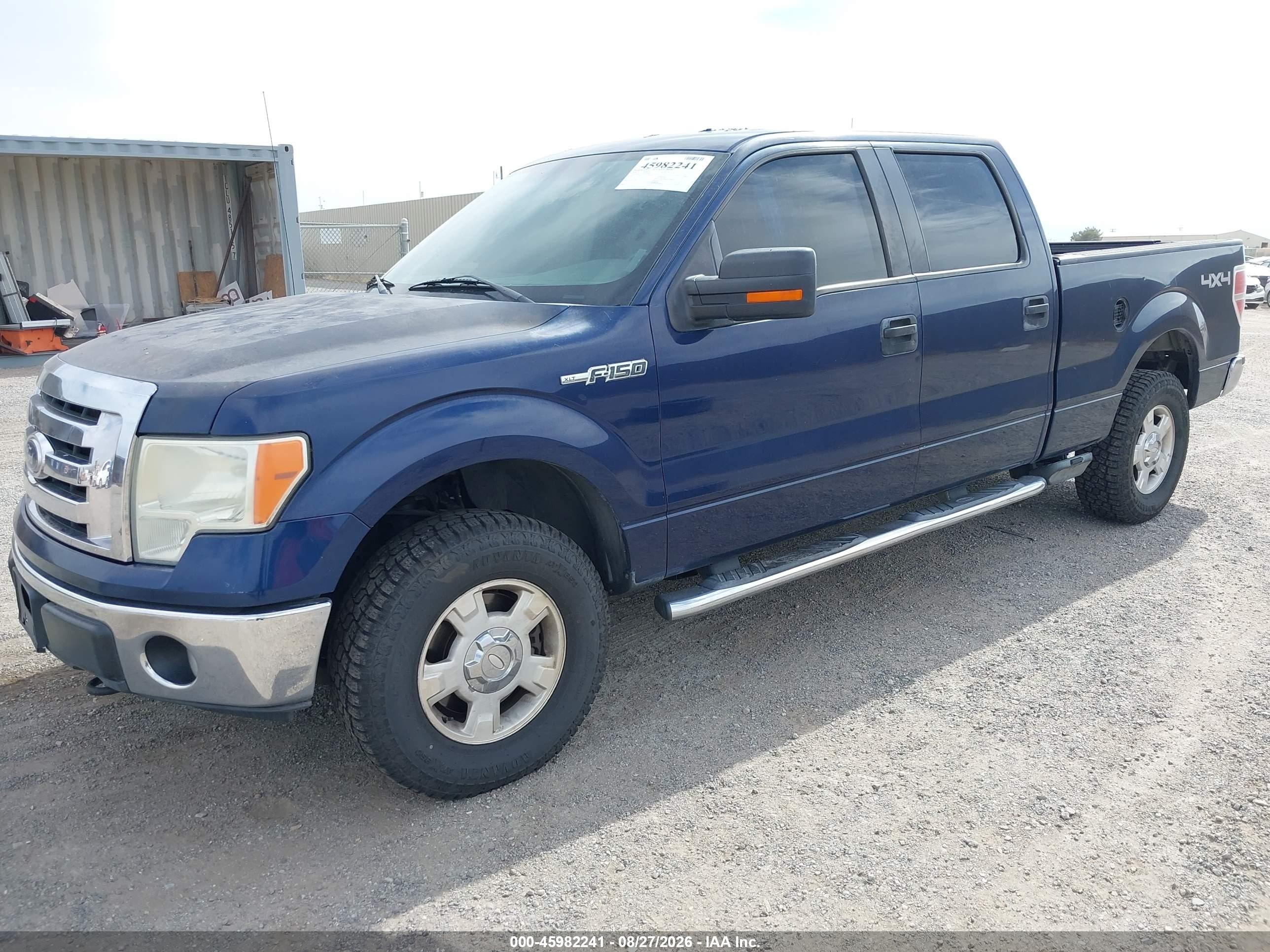 2010 Ford F-150 Fx4/harley-davidson/king Ranch/lariat/platinum/xl/xlt Blue vin: 1FTFW1EV3AKE16746