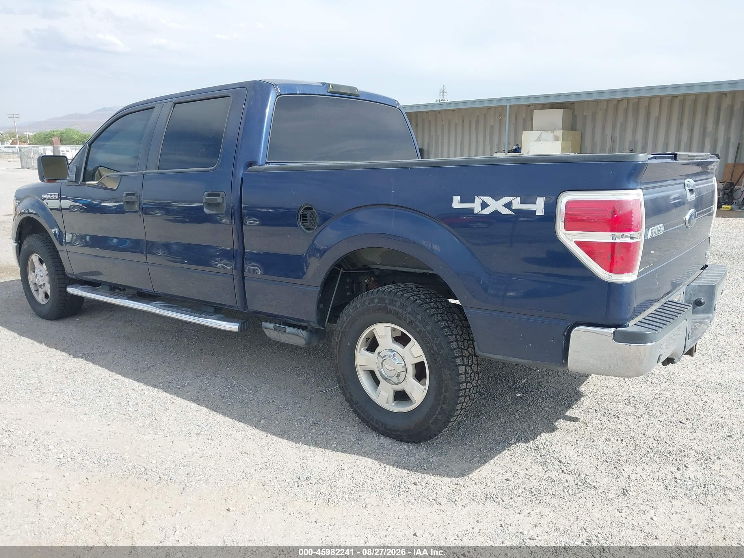 2010 Ford F-150 Fx4/harley-davidson/king Ranch/lariat/platinum/xl/xlt Blue vin: 1FTFW1EV3AKE16746