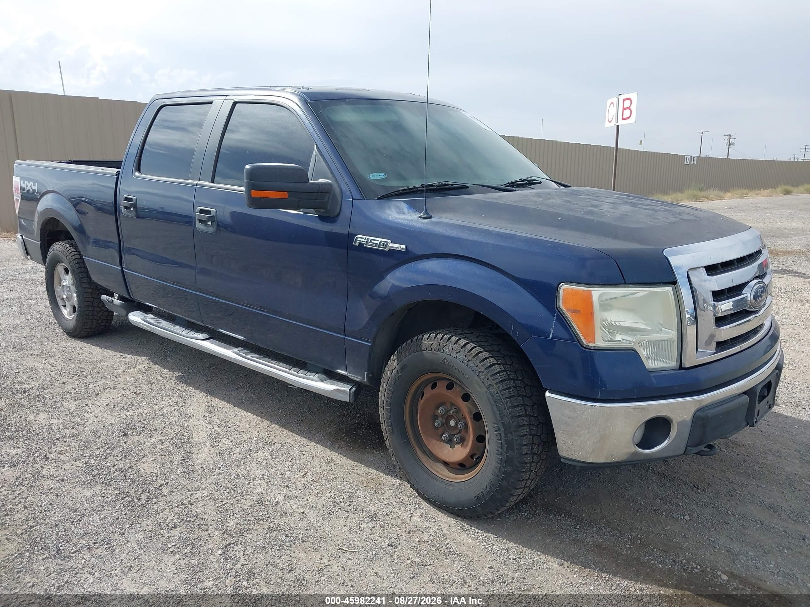 2010 Ford F-150 Fx4/harley-davidson/king Ranch/lariat/platinum/xl/xlt Blue vin: 1FTFW1EV3AKE16746