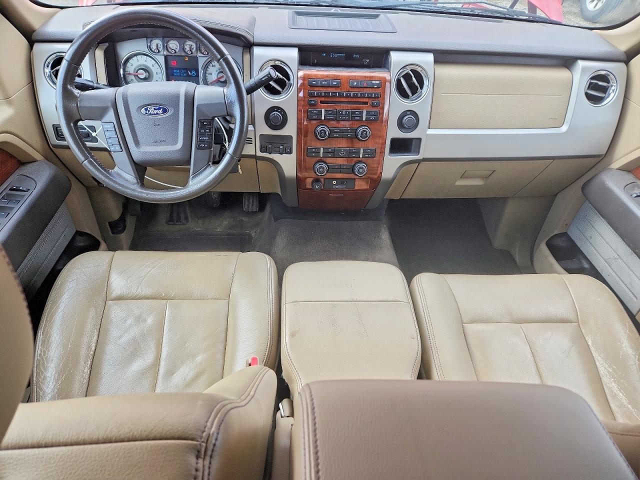2010 Ford F150 Supercrew Красный vin: 1FTFW1EV3AKE65879