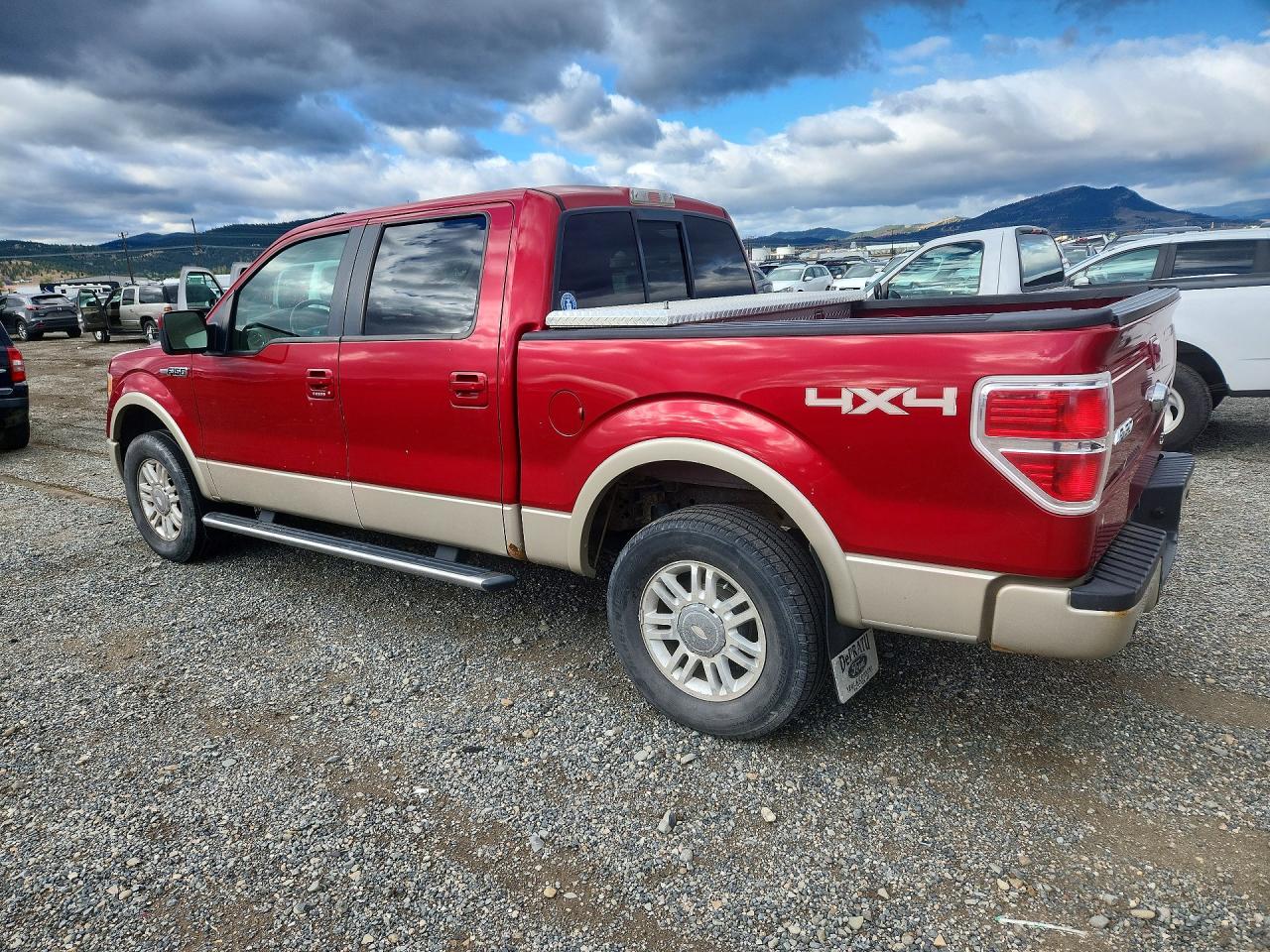 2010 Ford F150 Supercrew Красный vin: 1FTFW1EV3AKE65879