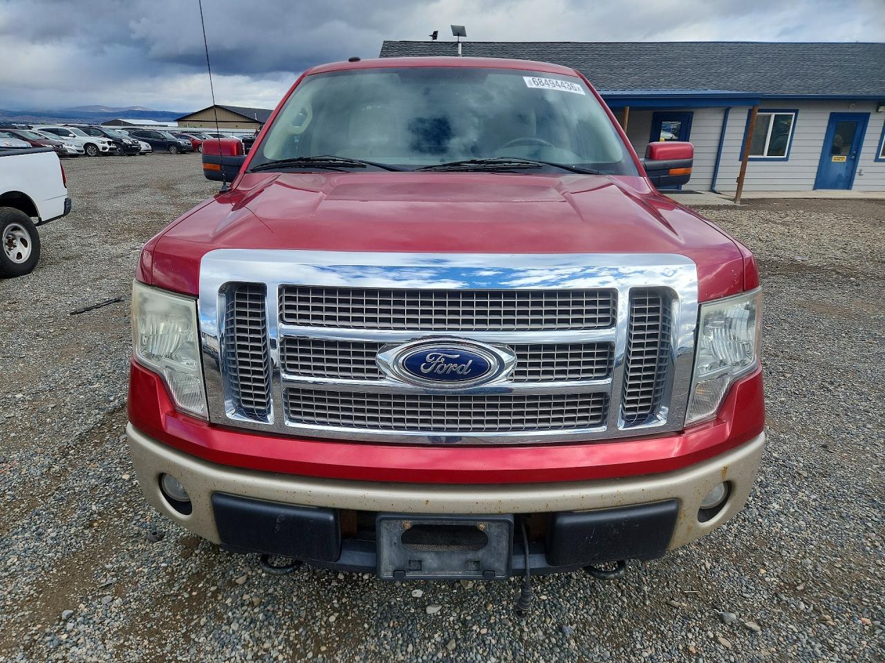 2010 Ford F150 Supercrew Красный vin: 1FTFW1EV3AKE65879