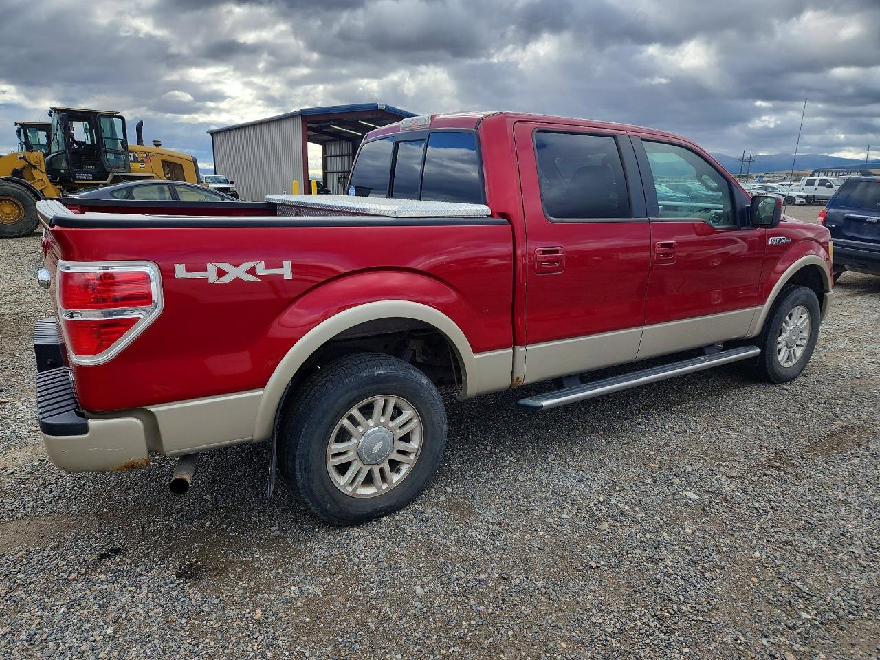 2010 Ford F150 Supercrew Красный vin: 1FTFW1EV3AKE65879