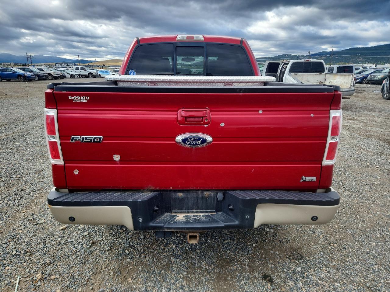 2010 Ford F150 Supercrew Красный vin: 1FTFW1EV3AKE65879