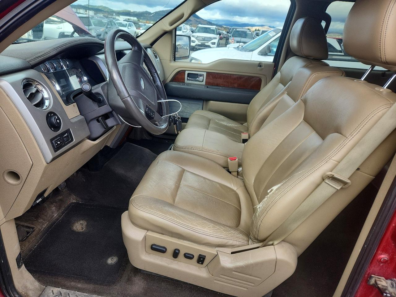 2010 Ford F150 Supercrew Красный vin: 1FTFW1EV3AKE65879