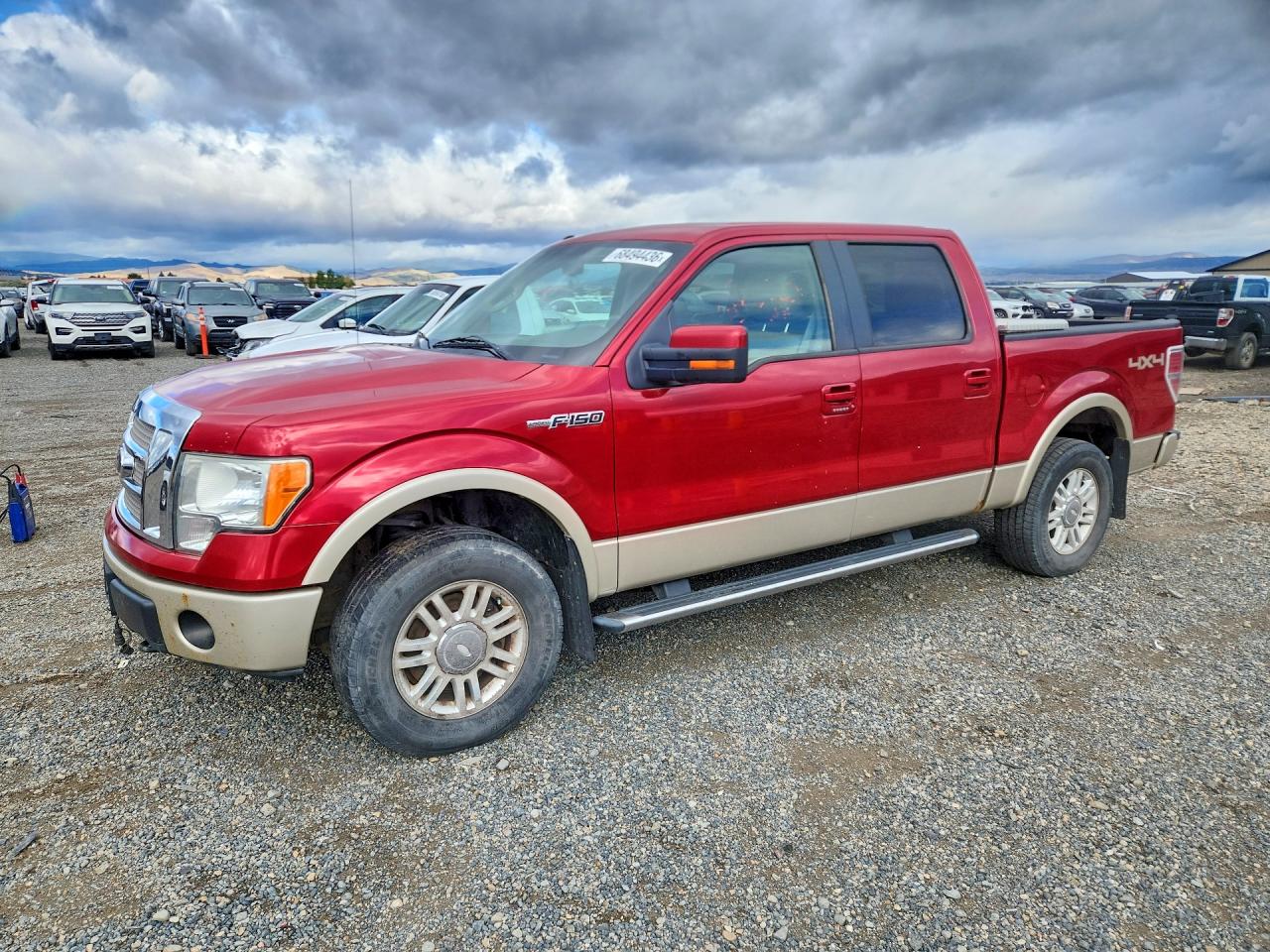 2010 Ford F150 Supercrew Red vin: 1FTFW1EV3AKE65879