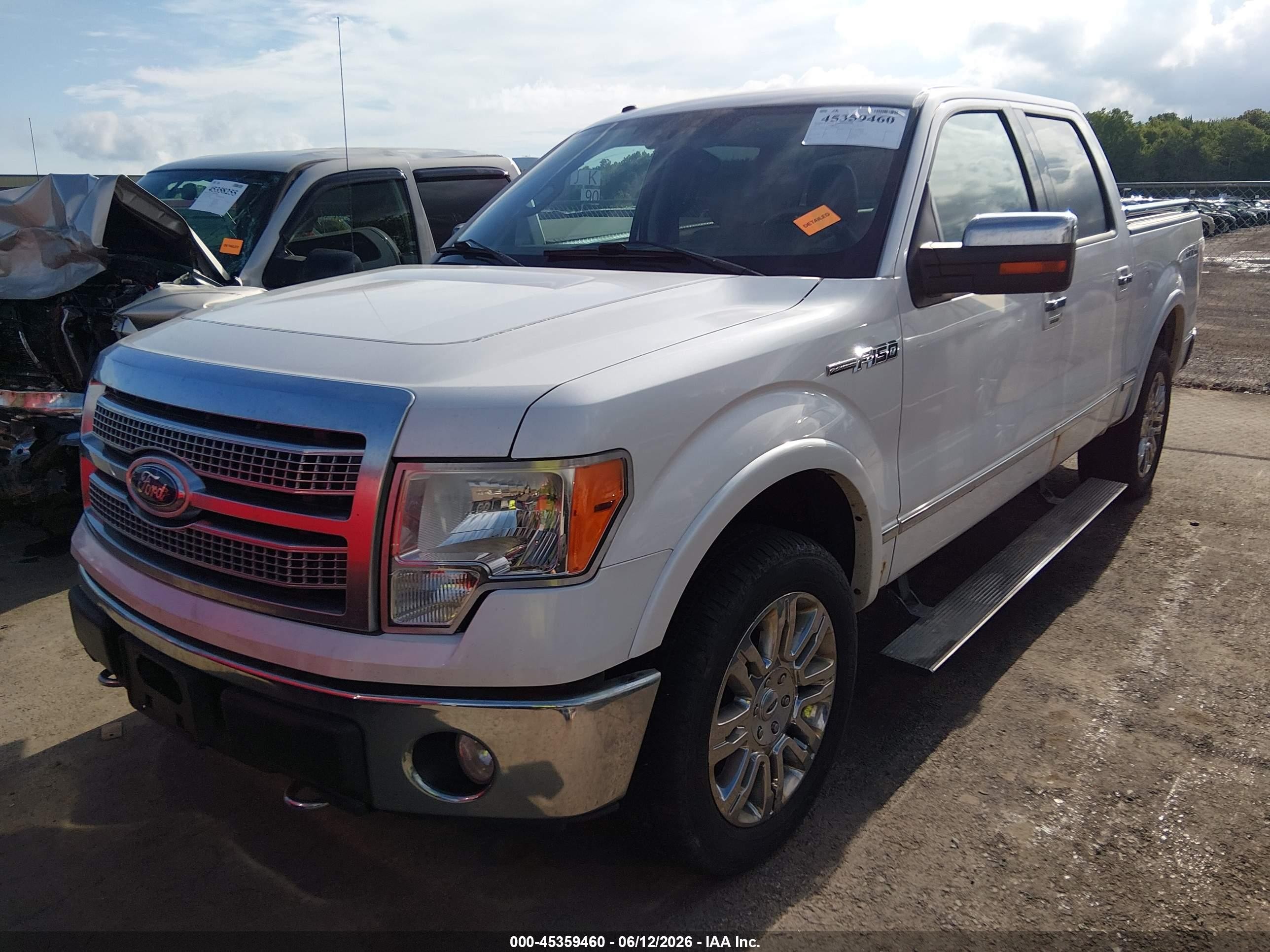2010 Ford F-150 Fx4/harley-davidson/king Ranch/lariat/platinum/xl/xlt Белый vin: 1FTFW1EV4AFA73860