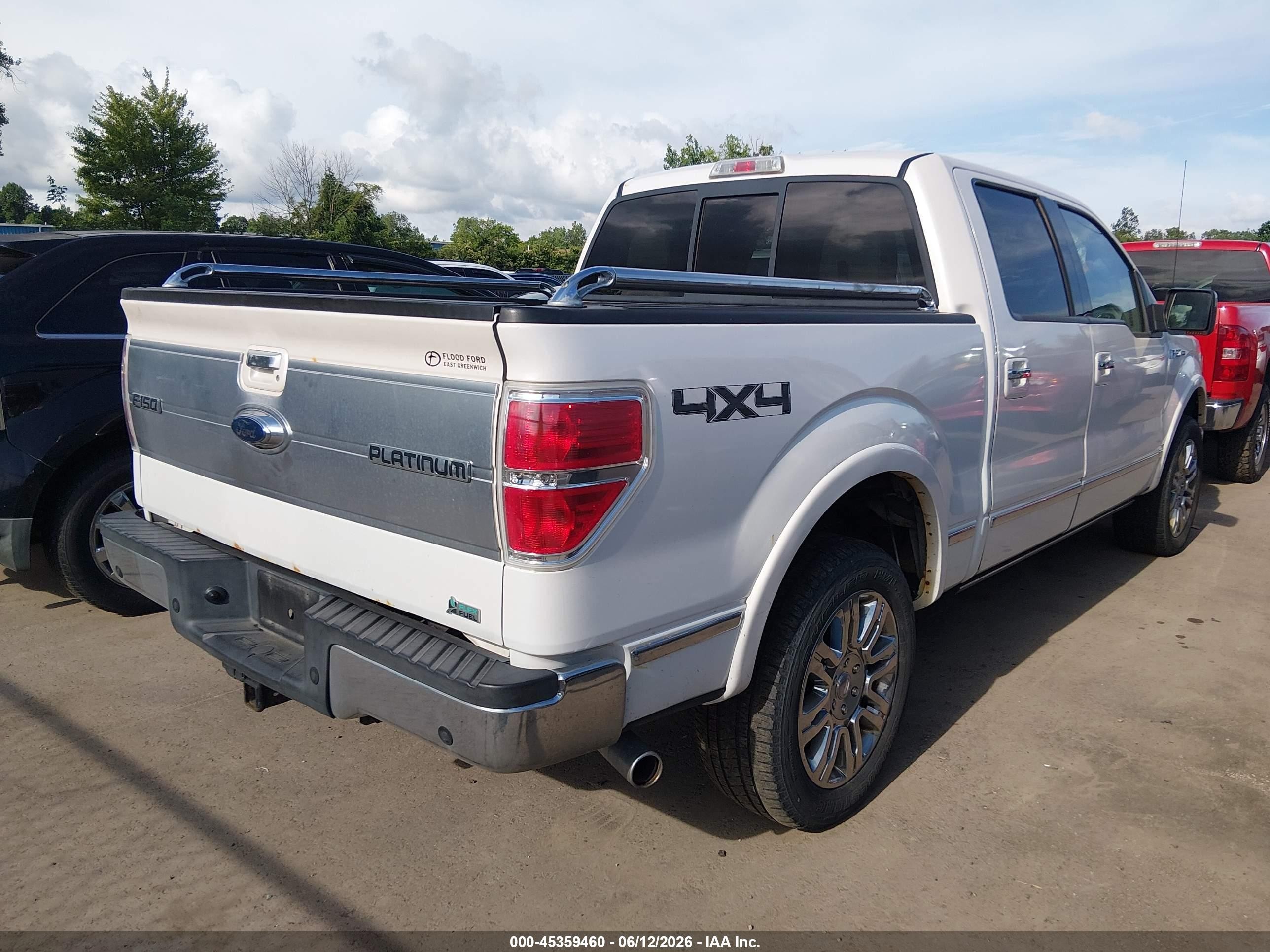 2010 Ford F-150 Fx4/harley-davidson/king Ranch/lariat/platinum/xl/xlt Белый vin: 1FTFW1EV4AFA73860