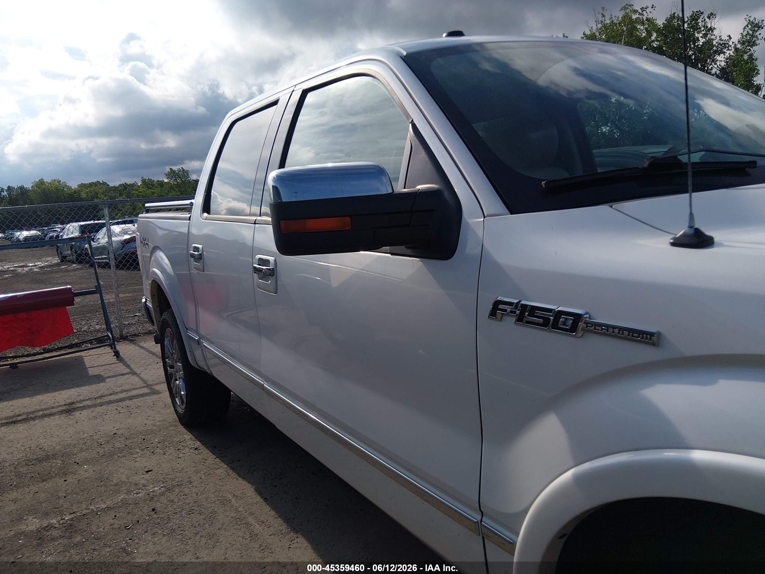2010 Ford F-150 Fx4/harley-davidson/king Ranch/lariat/platinum/xl/xlt Белый vin: 1FTFW1EV4AFA73860