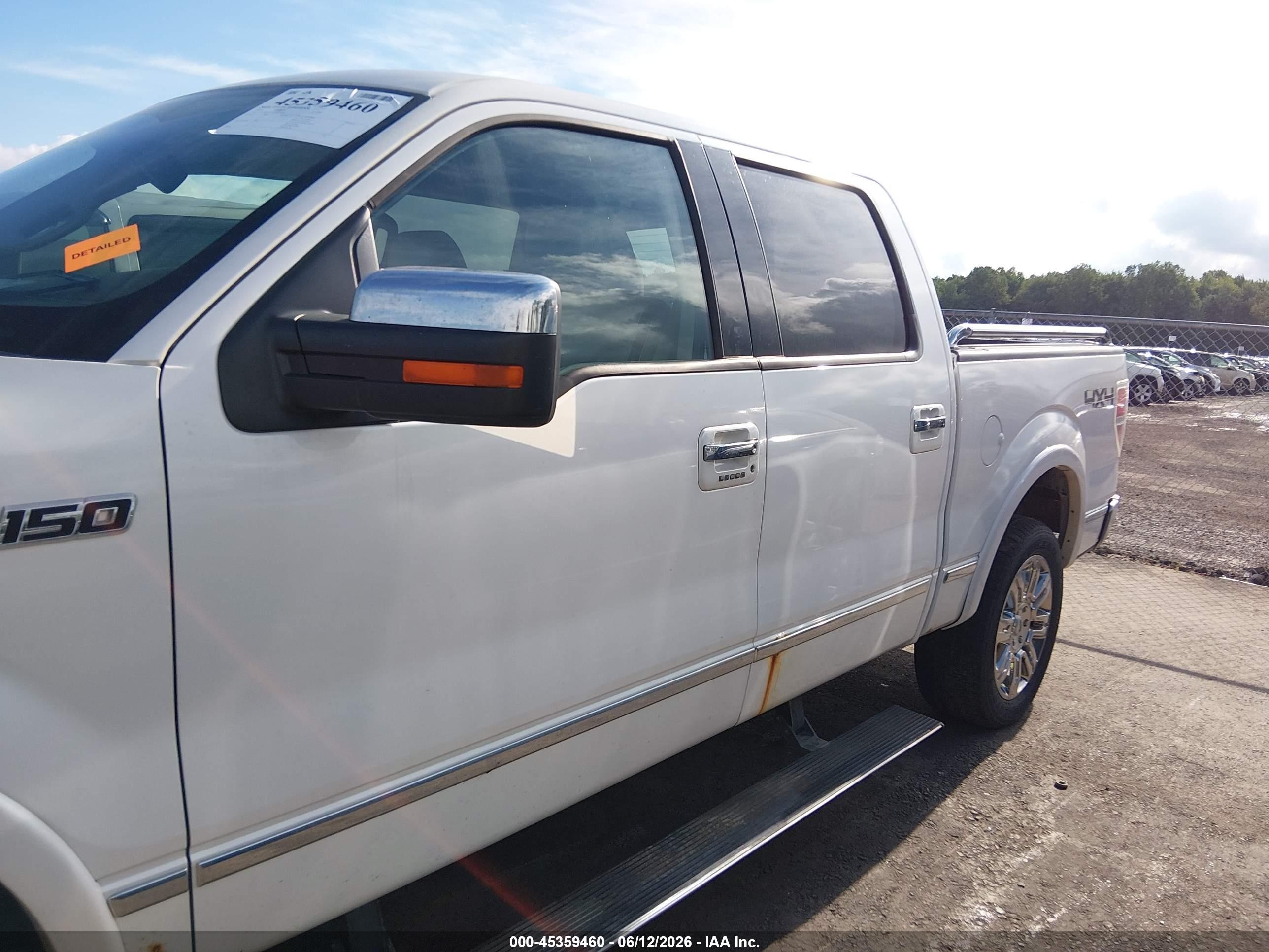 2010 Ford F-150 Fx4/harley-davidson/king Ranch/lariat/platinum/xl/xlt Белый vin: 1FTFW1EV4AFA73860
