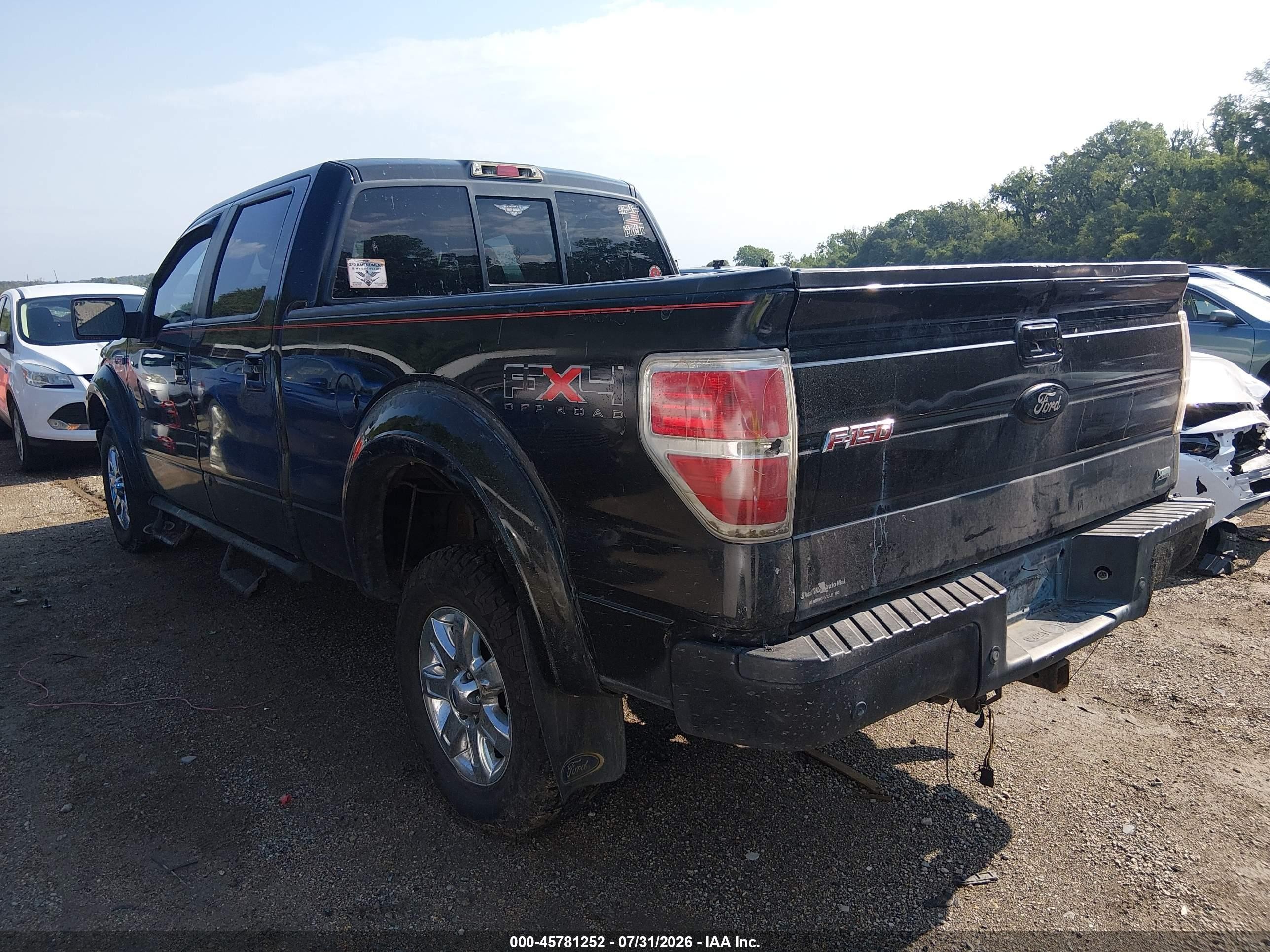 2010 Ford F-150 Fx4/harley-davidson/king Ranch/lariat/platinum/xl/xlt Черный vin: 1FTFW1EV4AFA88519