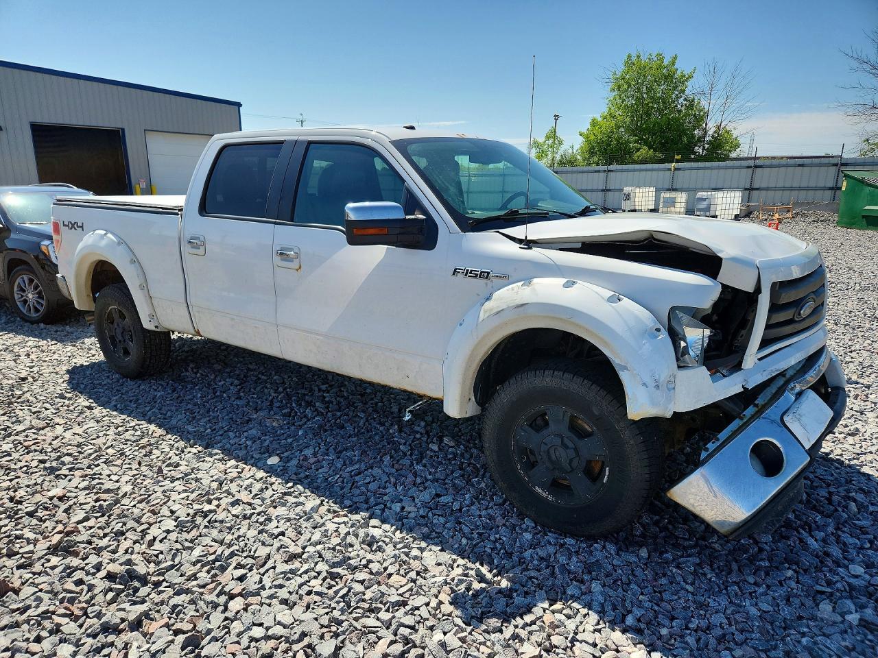 2010 Ford F150 Supercrew White vin: 1FTFW1EV4AFB92668