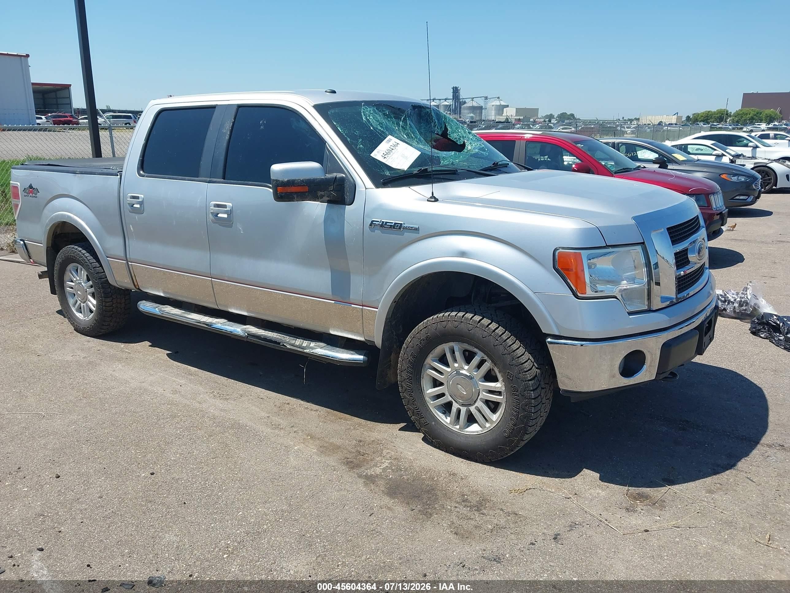 2010 Ford F-150 Fx4/harley-davidson/king Ranch/lariat/platinum/xl/xlt Silver vin: 1FTFW1EV4AFC11011