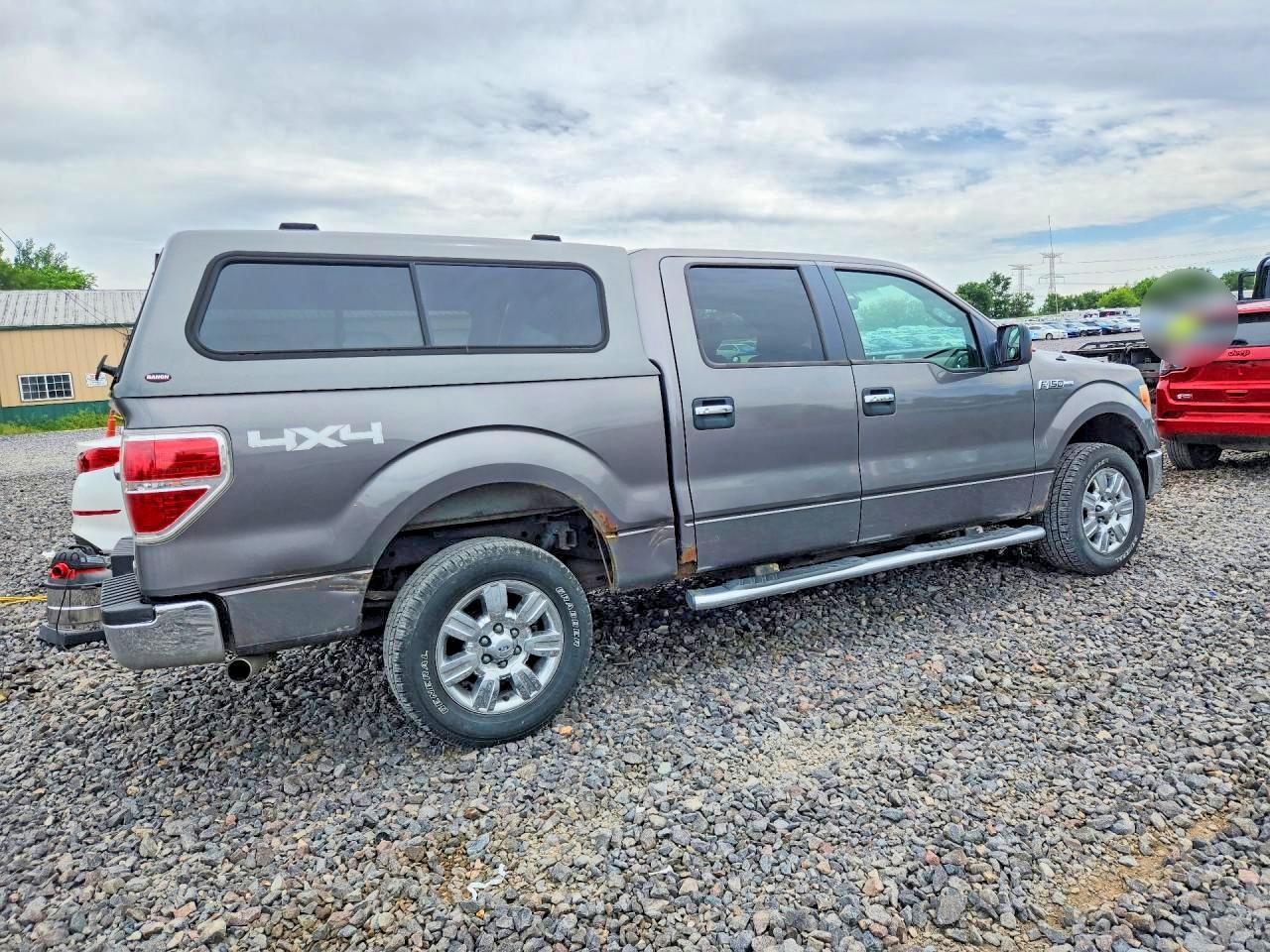 2010 Ford F150 Supercrew Gray vin: 1FTFW1EV4AFC24924