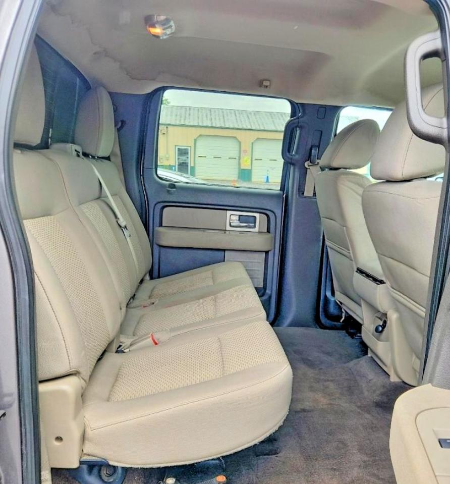 2010 Ford F150 Supercrew Gray vin: 1FTFW1EV4AFC24924