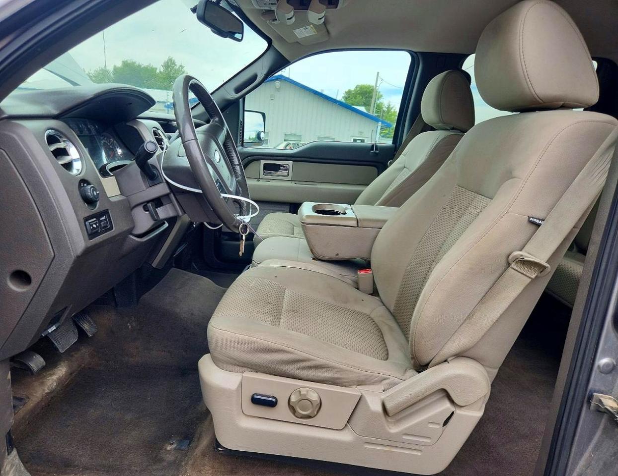 2010 Ford F150 Supercrew Gray vin: 1FTFW1EV4AFC24924