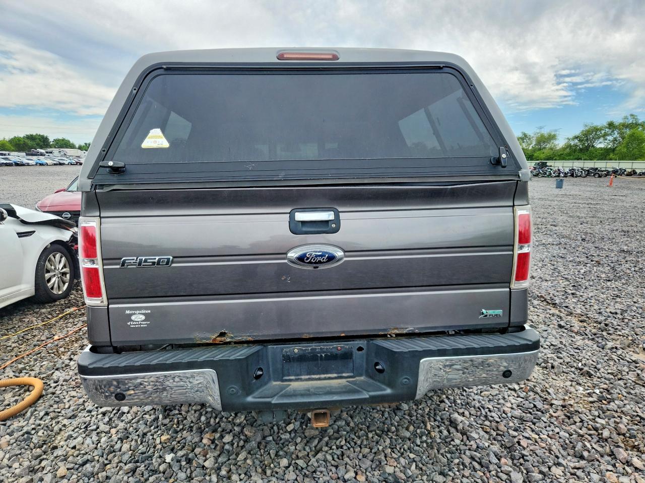2010 Ford F150 Supercrew Gray vin: 1FTFW1EV4AFC24924