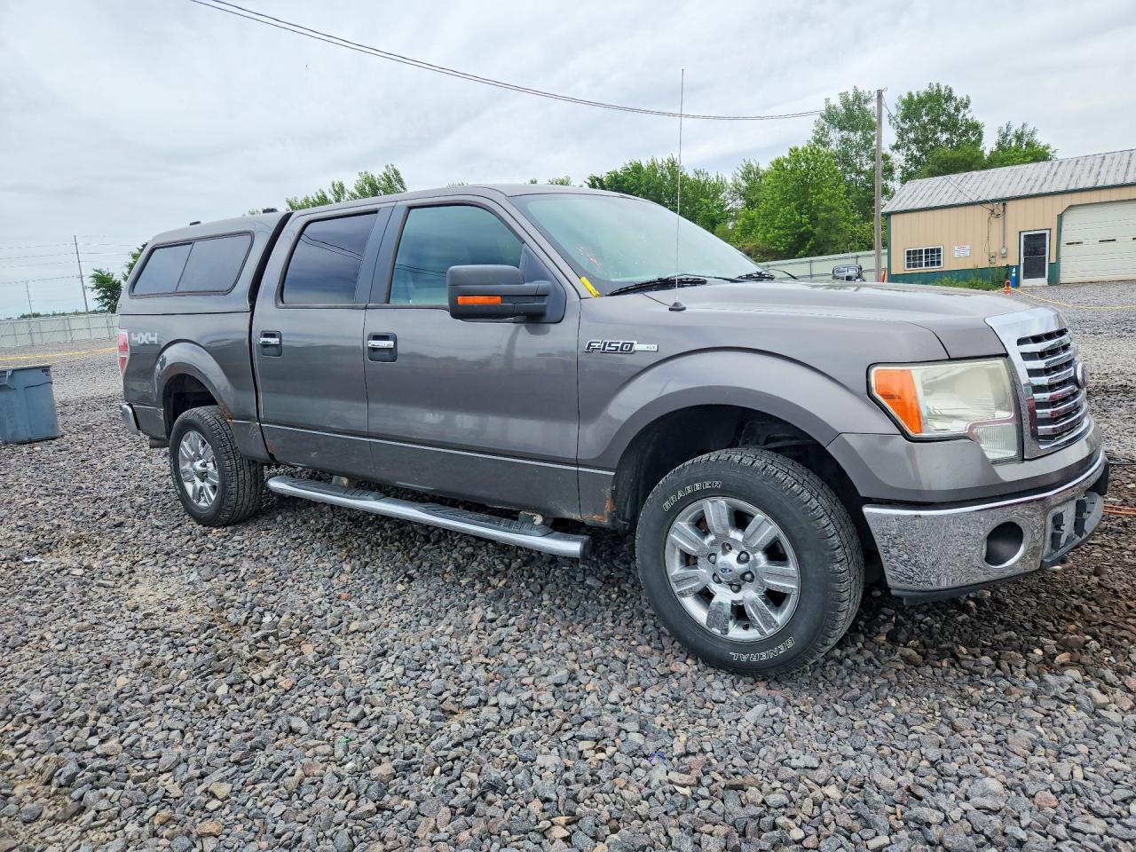 2010 Ford F150 Supercrew Gray vin: 1FTFW1EV4AFC24924