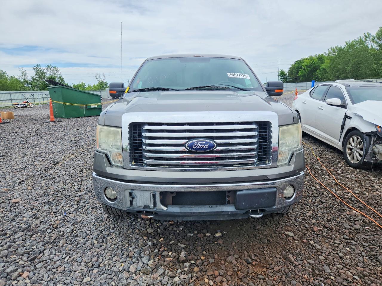 2010 Ford F150 Supercrew Gray vin: 1FTFW1EV4AFC24924