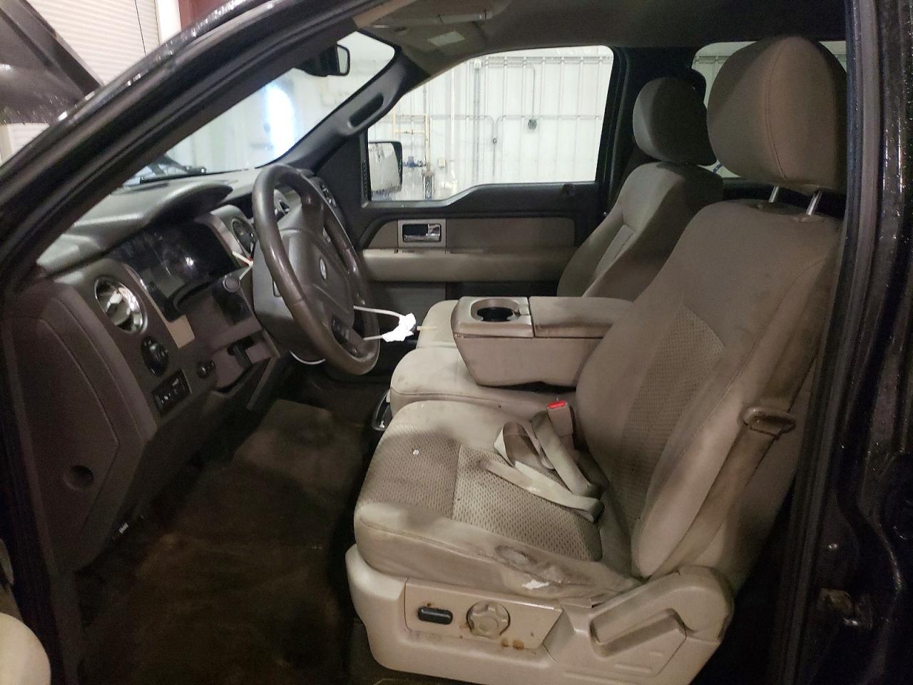 2010 Ford F150 Supercrew Black vin: 1FTFW1EV4AFC35860