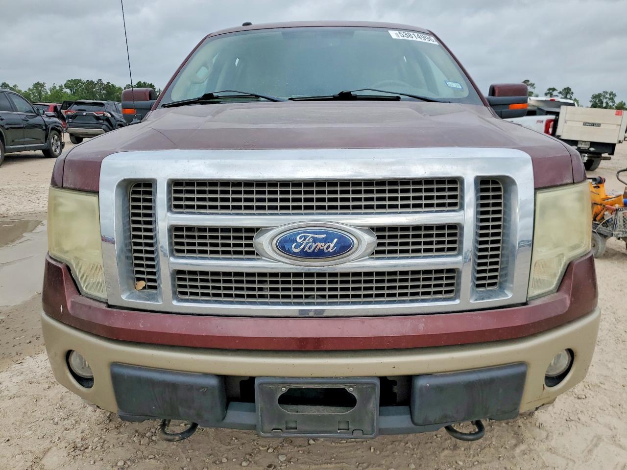 2010 Ford F150 Supercrew Maroon vin: 1FTFW1EV4AFC50231