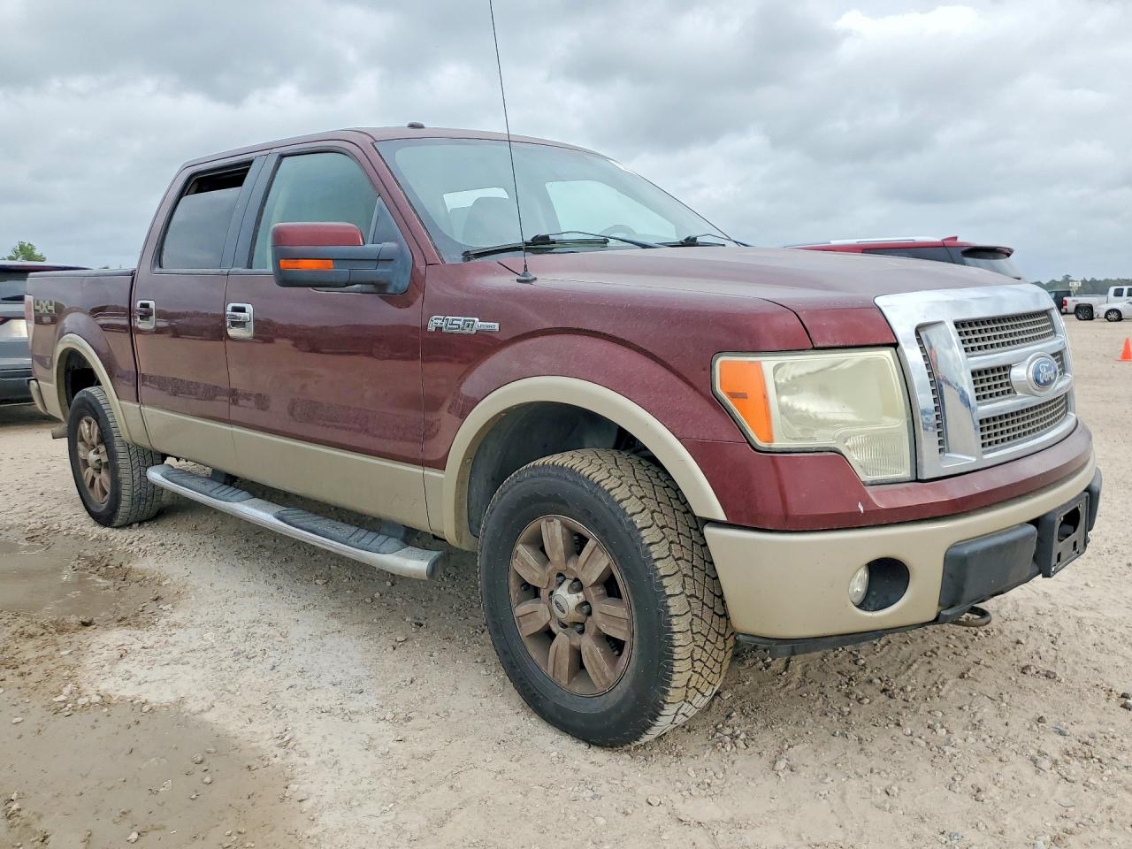 2010 Ford F150 Supercrew Maroon vin: 1FTFW1EV4AFC50231