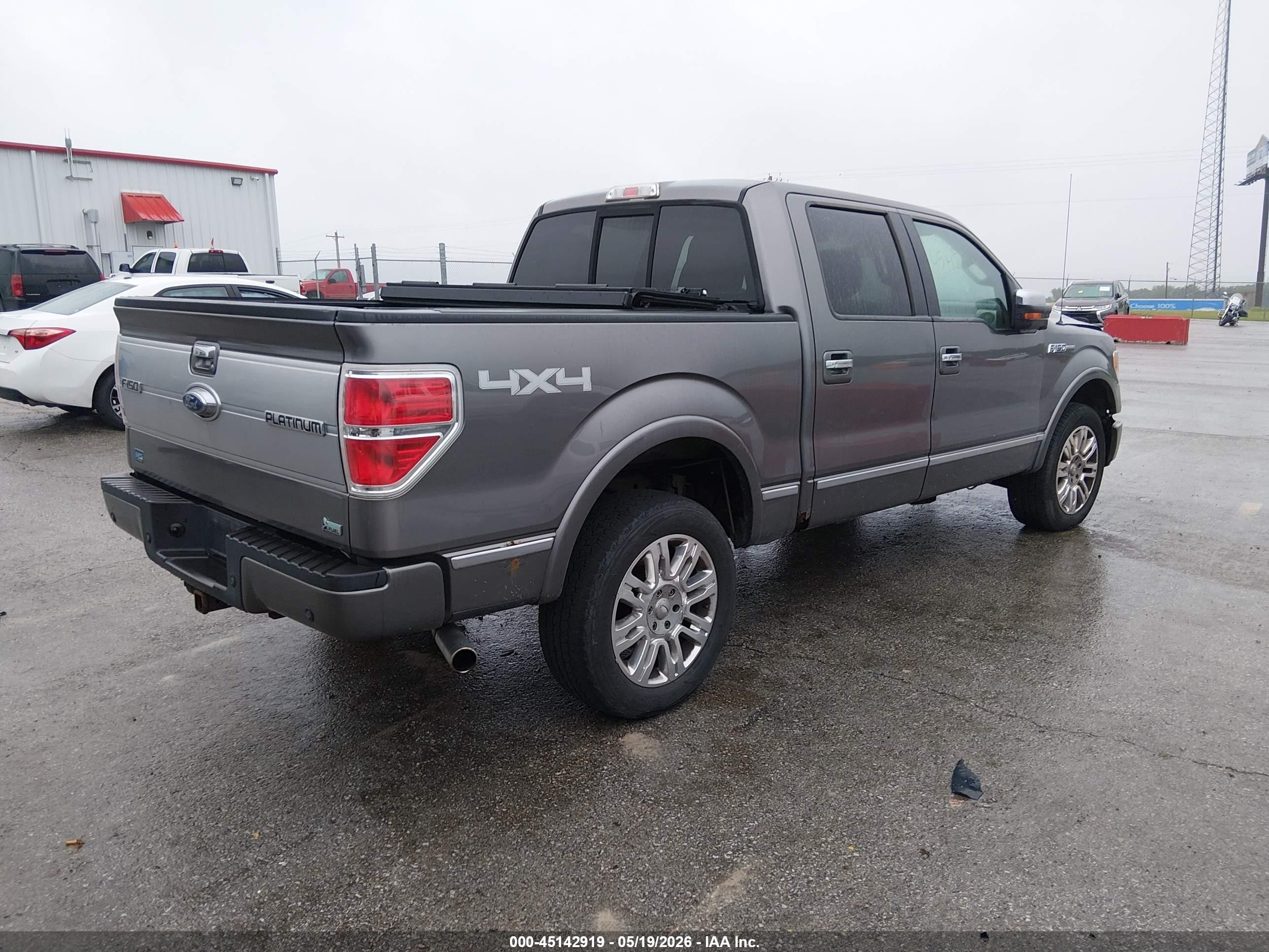 2010 Ford F-150 Fx4/harley-davidson/king Ranch/lariat/platinum/xl/xlt Gray vin: 1FTFW1EV4AFC51069