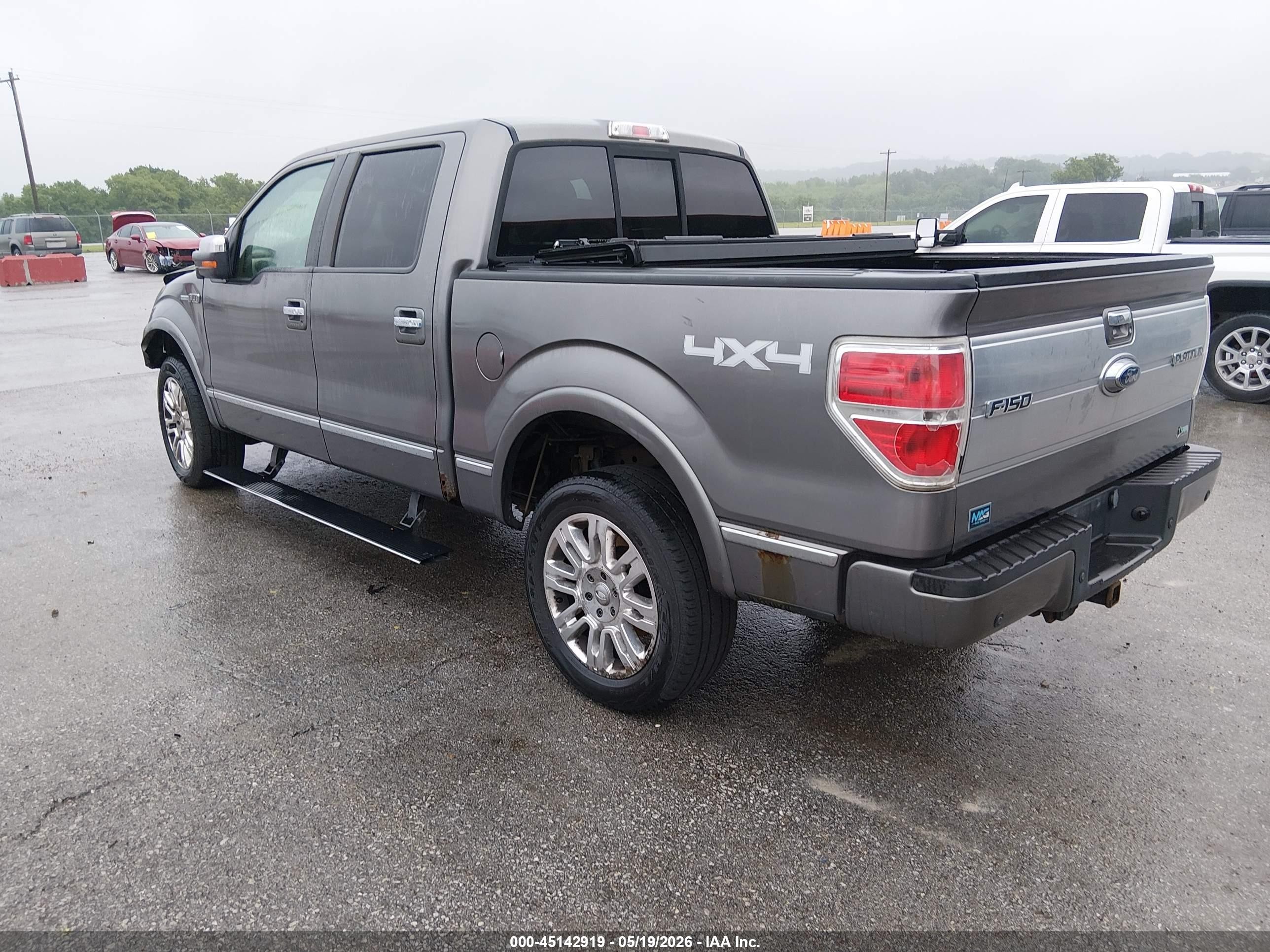 2010 Ford F-150 Fx4/harley-davidson/king Ranch/lariat/platinum/xl/xlt Gray vin: 1FTFW1EV4AFC51069