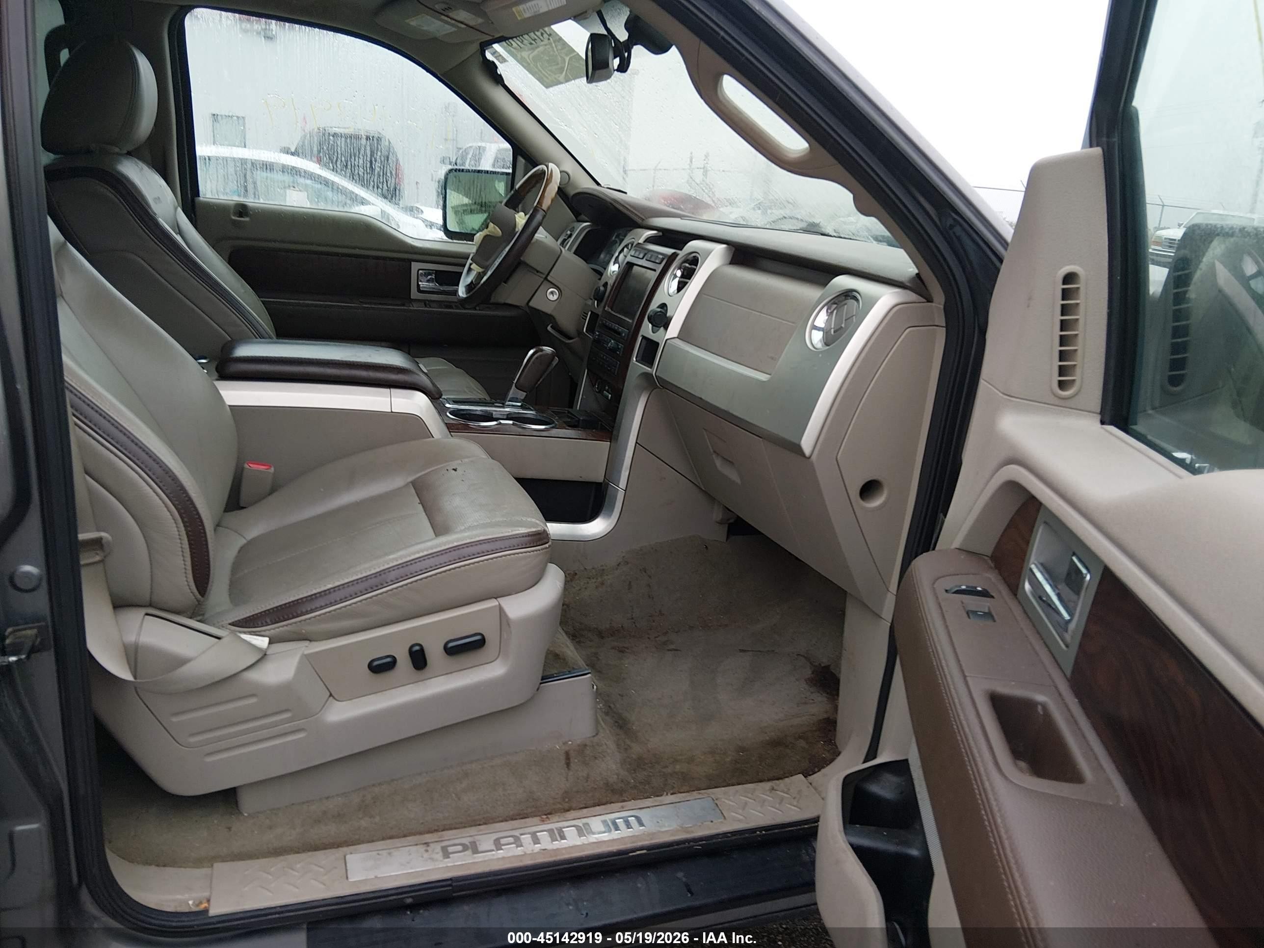2010 Ford F-150 Fx4/harley-davidson/king Ranch/lariat/platinum/xl/xlt Gray vin: 1FTFW1EV4AFC51069