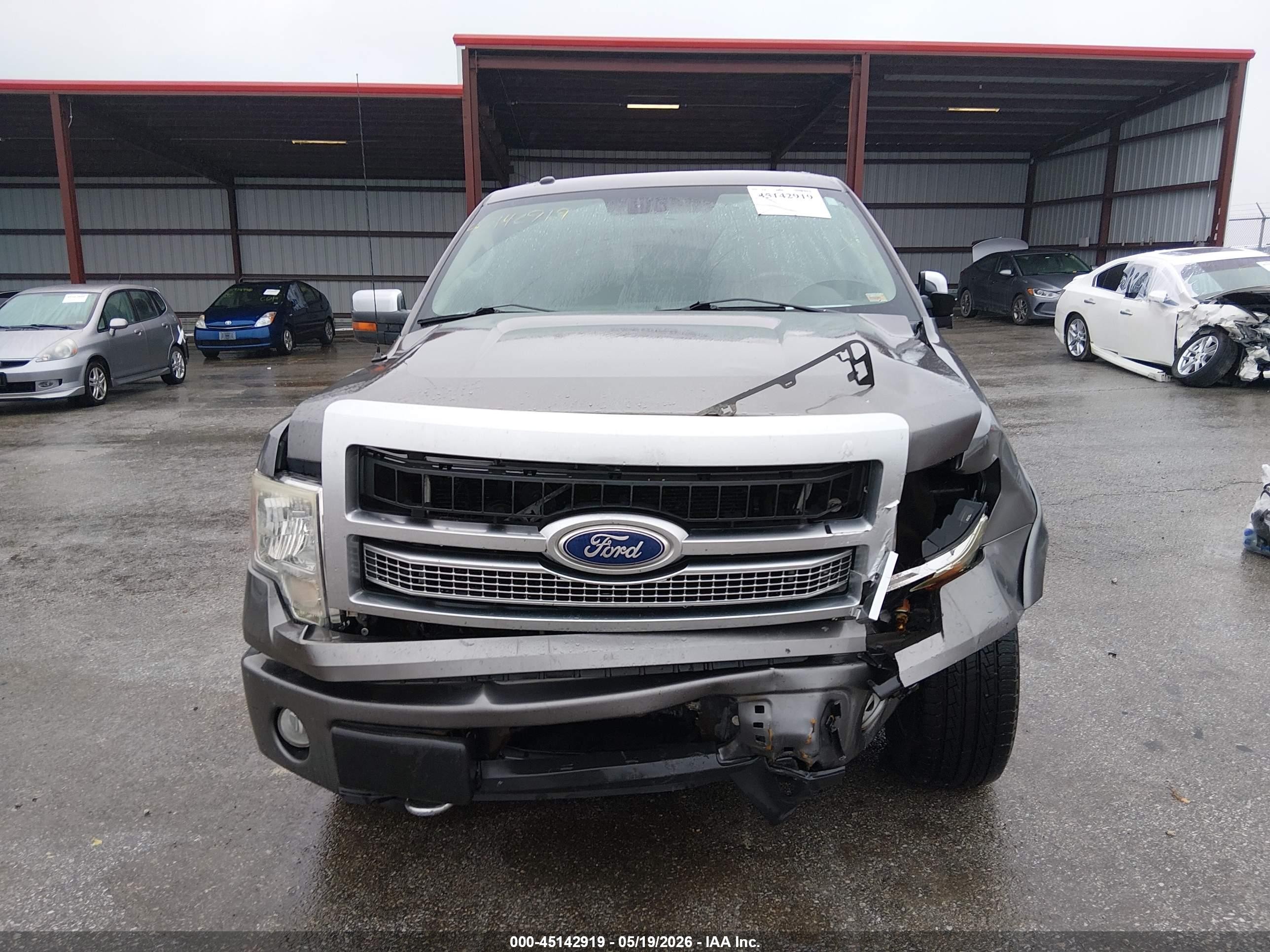 2010 Ford F-150 Fx4/harley-davidson/king Ranch/lariat/platinum/xl/xlt Gray vin: 1FTFW1EV4AFC51069