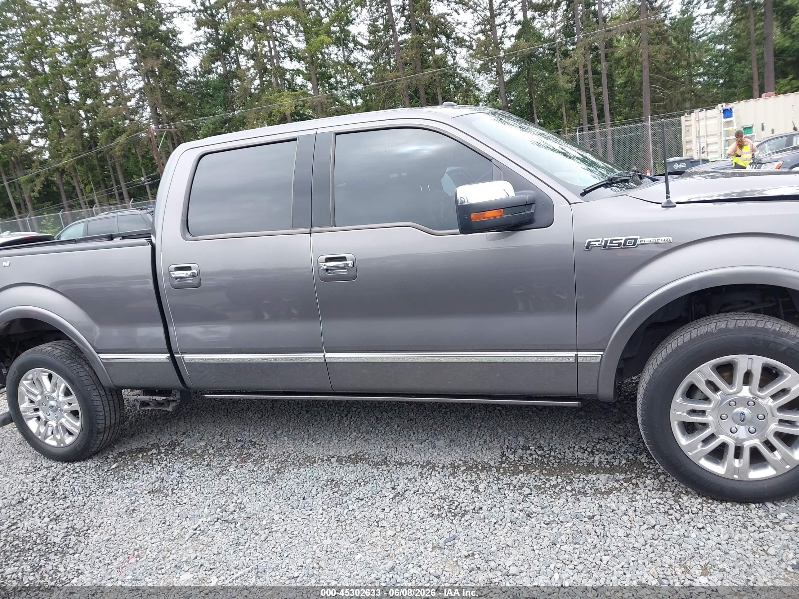 2010 Ford F-150 Fx4/harley-davidson/king Ranch/lariat/platinum/xl/xlt Gray vin: 1FTFW1EV4AFC92043