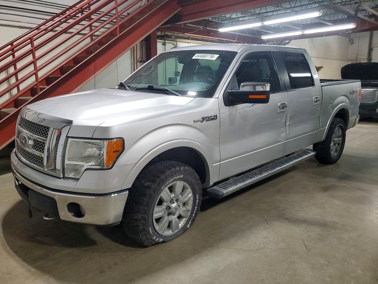 2010 Ford F150 Supercrew Silver vin: 1FTFW1EV4AFC98179