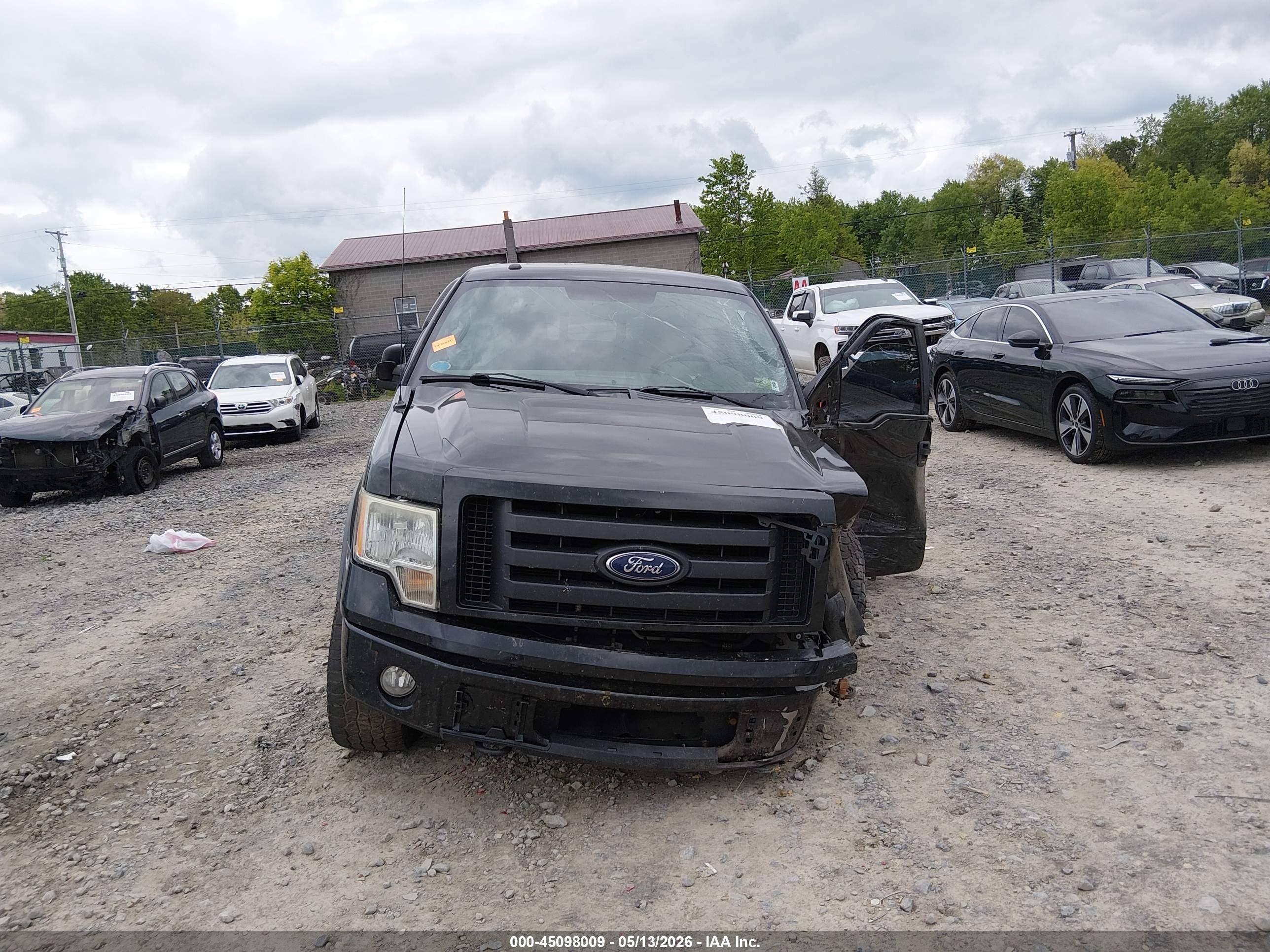2010 Ford F-150 Fx4 Black vin: 1FTFW1EV4AFD10525