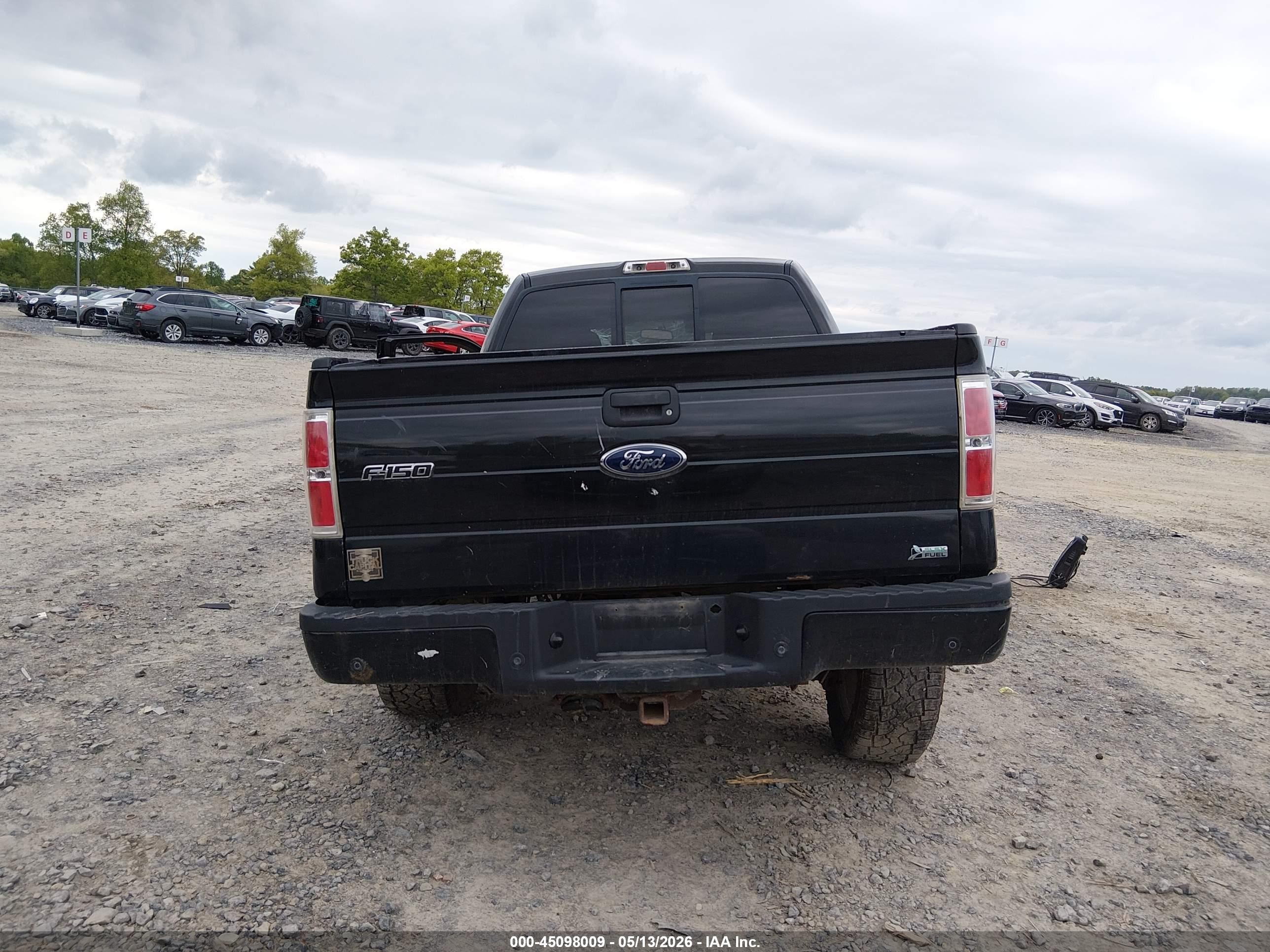 2010 Ford F-150 Fx4 Black vin: 1FTFW1EV4AFD10525